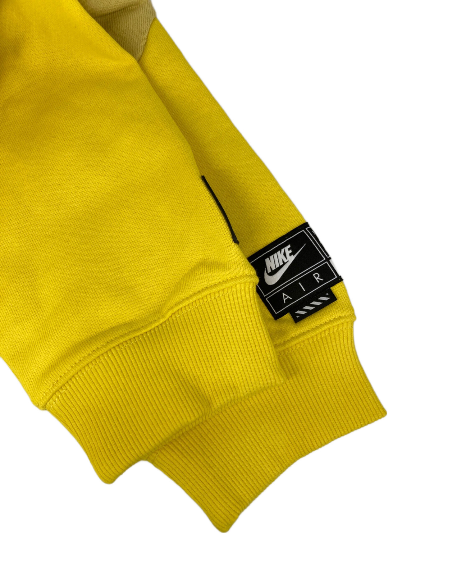 NIKE ビッグロゴ ジップアップ イエロー パーカー レア 00s 希少カラー・即完売モデル】ナイキ ビッグロゴ 入手困難 大人気