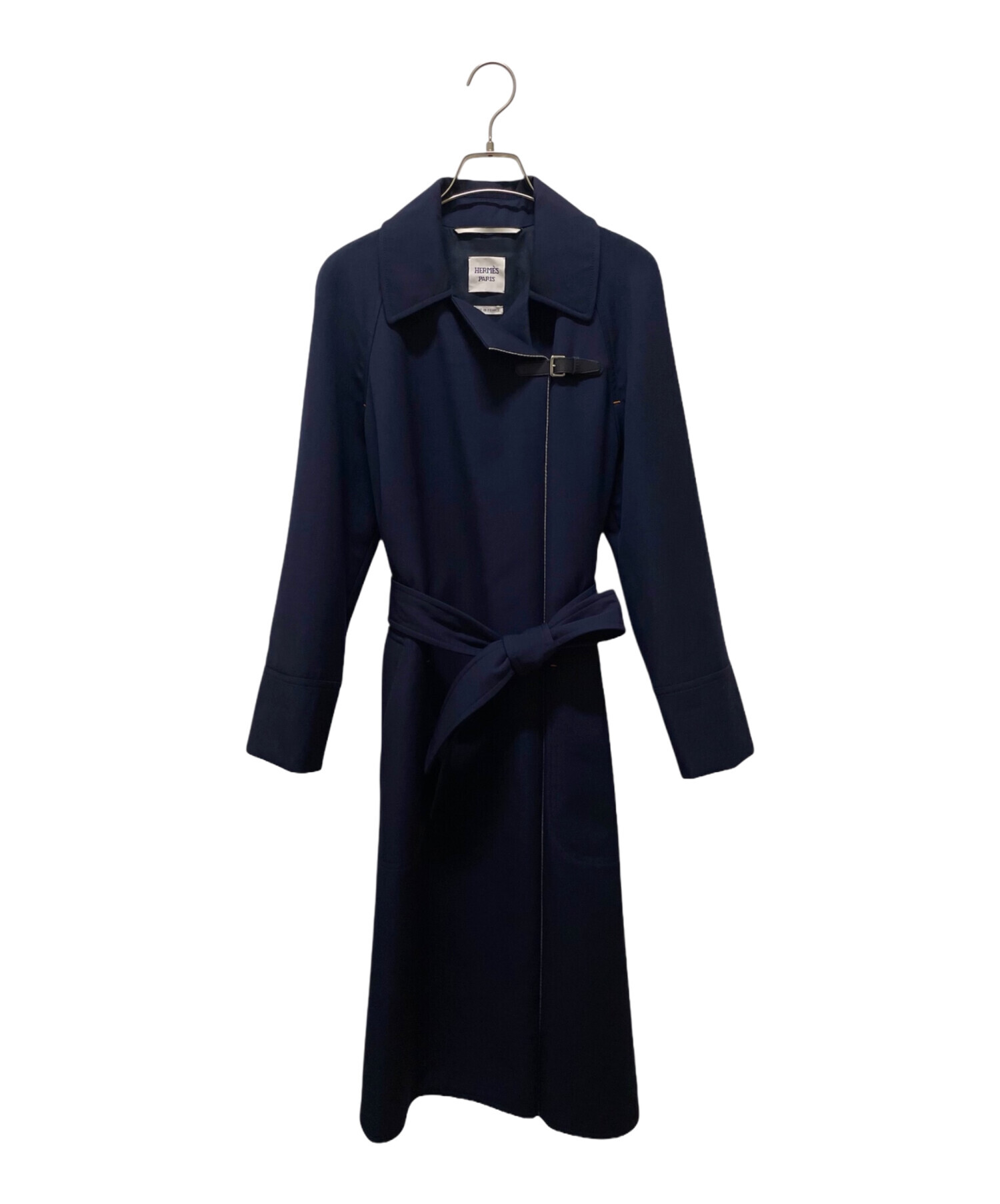 エルメスコート　34サイズ HERMES エルメス コート '21AW カシミヤショートコート 34