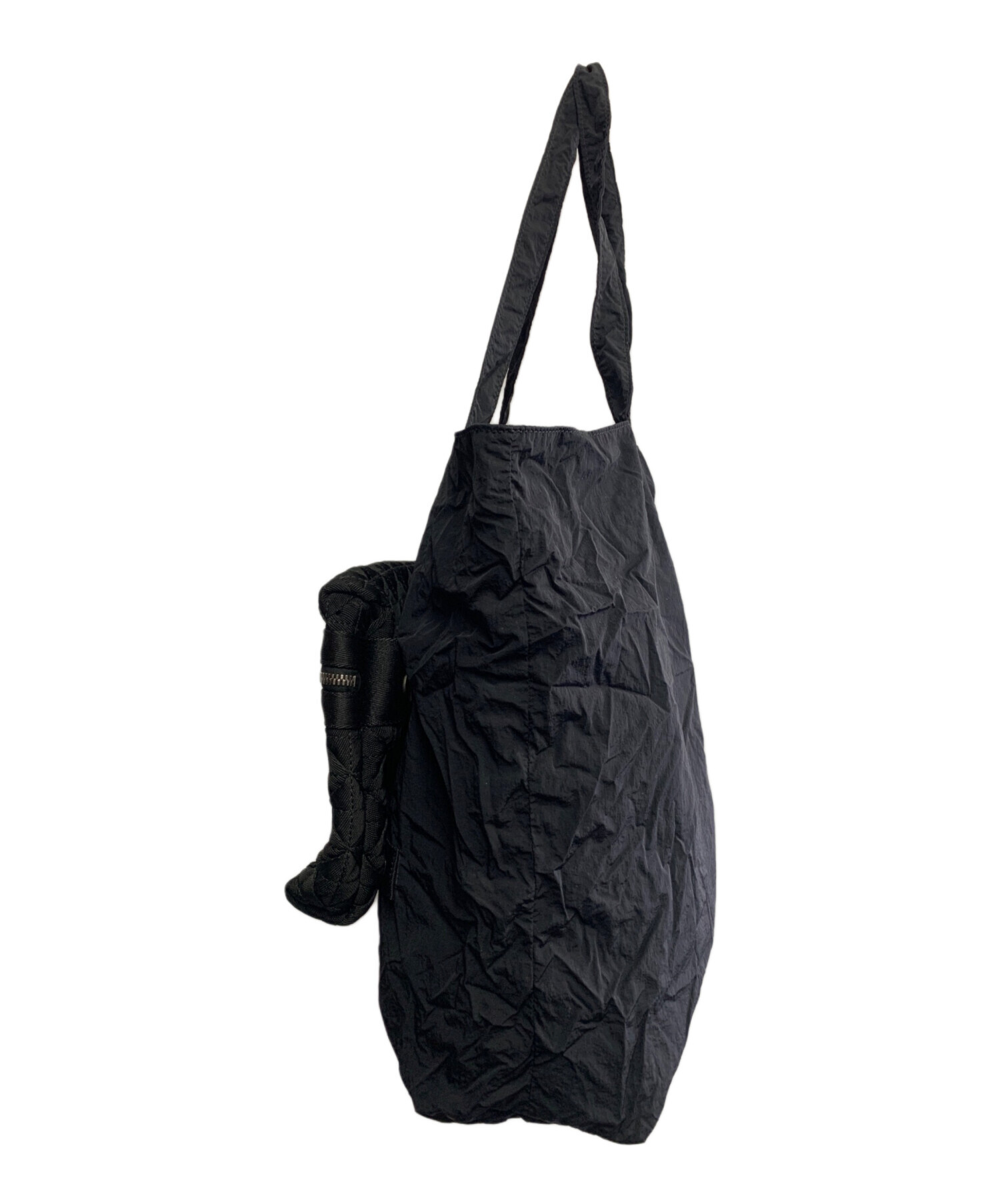 28日までお値下げ中！断捨離！ボッテガべネタブラック！人気のトート 中古・古着通販】BOTTEGA VENETA (ボッテガベネタ) BOTTEGA VENETA