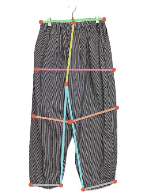 中古・古着通販】mizuiro-ind (ミズイロインド) ヒッコリーワイド