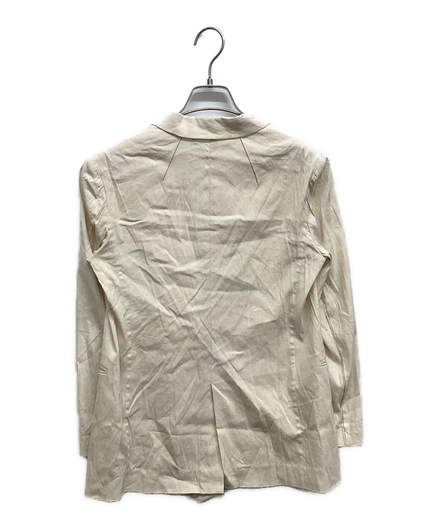中古・古着通販】BEIGE (ベイジ) リネン混テーラードジャケット 