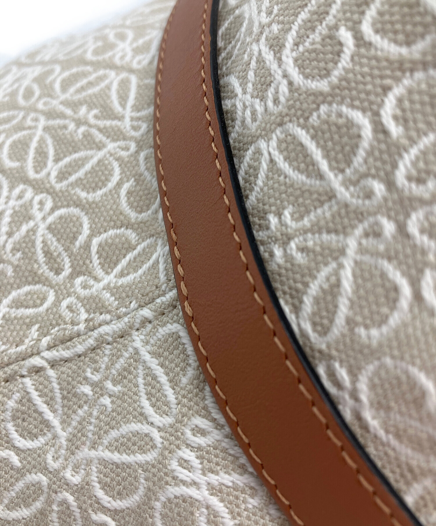 中古・古着通販】LOEWE (ロエベ) アナグラムジャカード＆カーフ