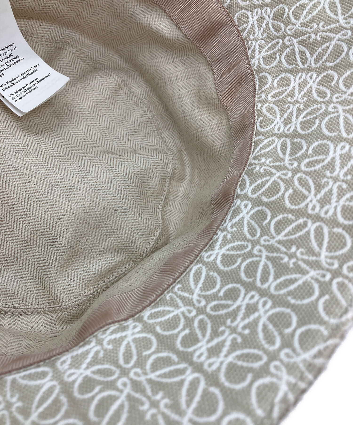 中古・古着通販】LOEWE (ロエベ) アナグラムジャカード＆カーフ