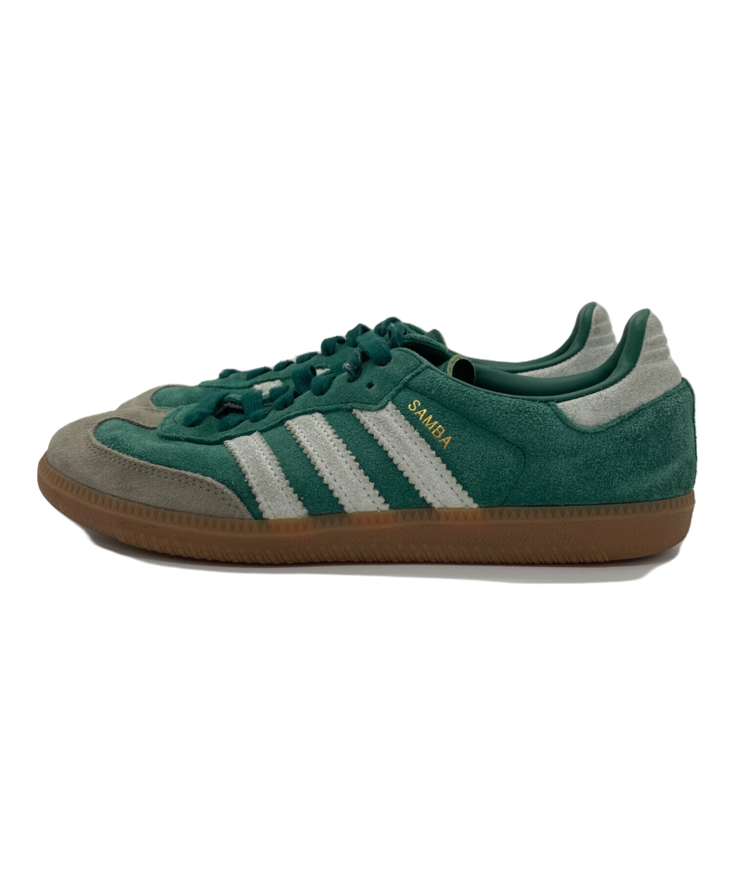 中古・古着通販】adidas (アディダス) SAMBA OG グリーン サイズ:25 