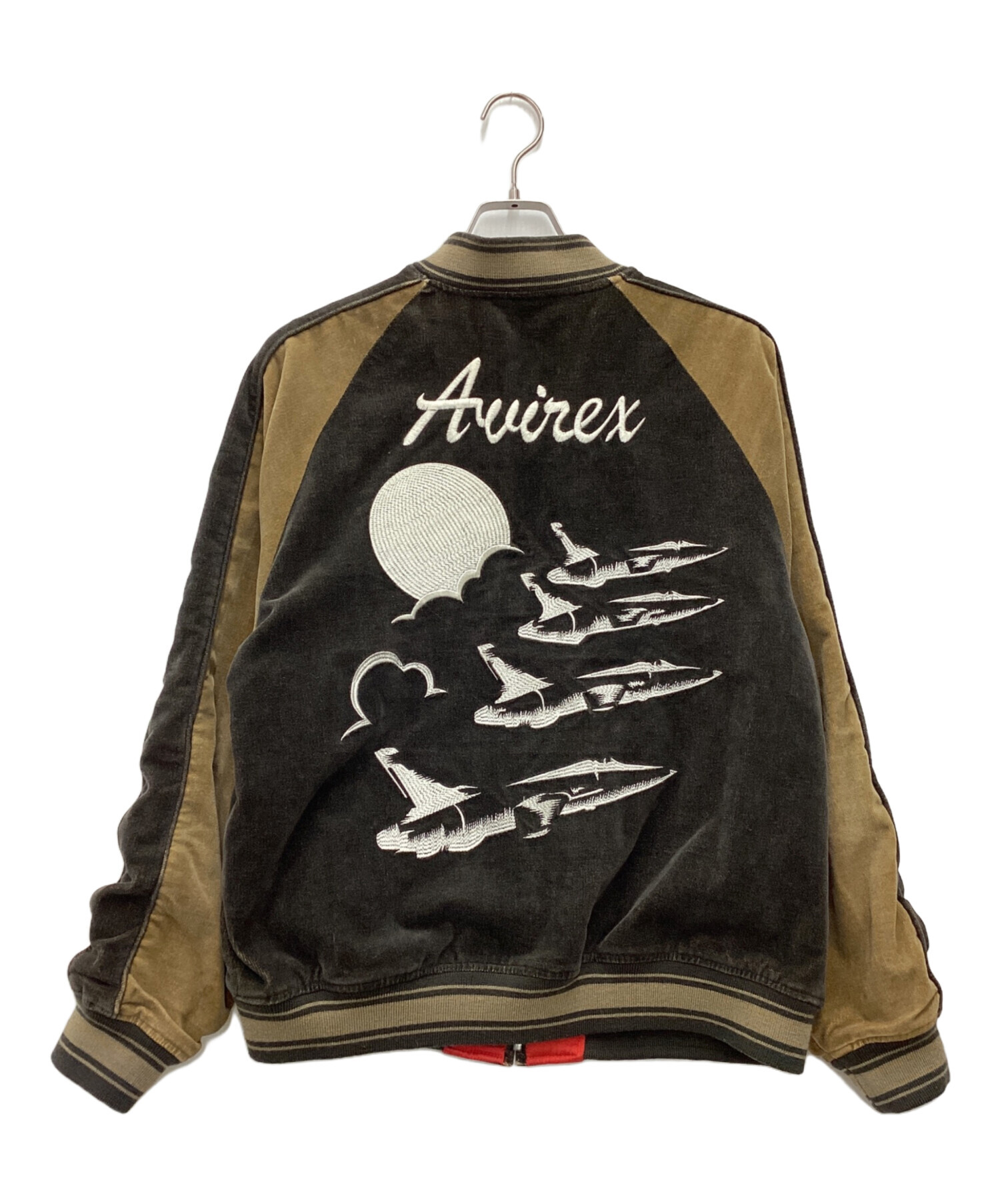 美品 AVIREX アヴィレックス リバーシブル スーべニアジャケット XL 中古・古着通販】AVIREX (アヴィレックス) リバーシブルスーベニア