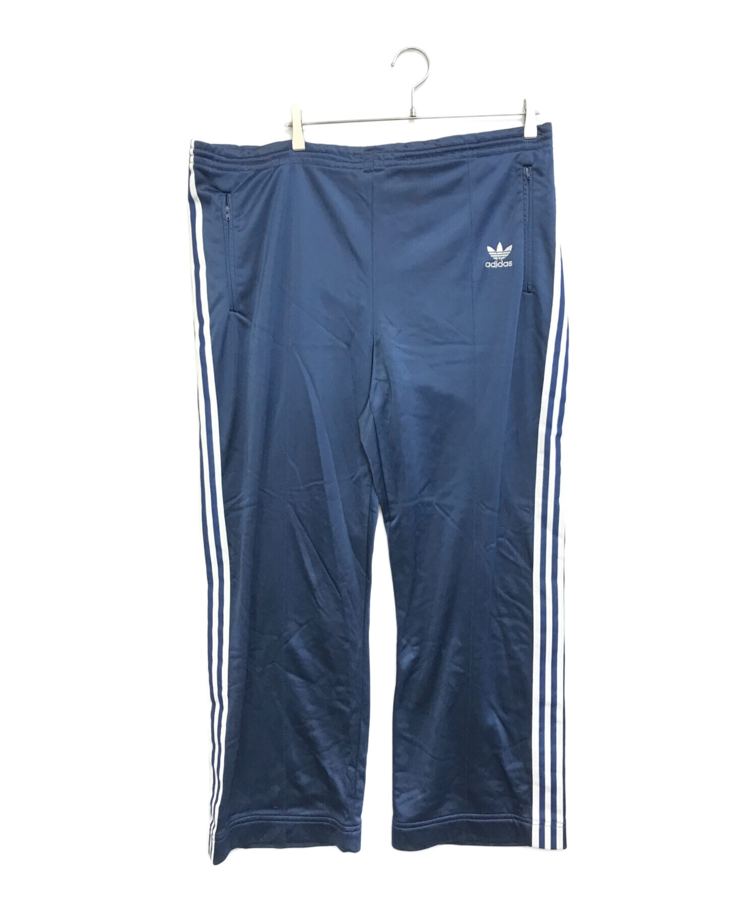 中古・古着通販】adidas (アディダス) トラックパンツ ネイビー サイズ 