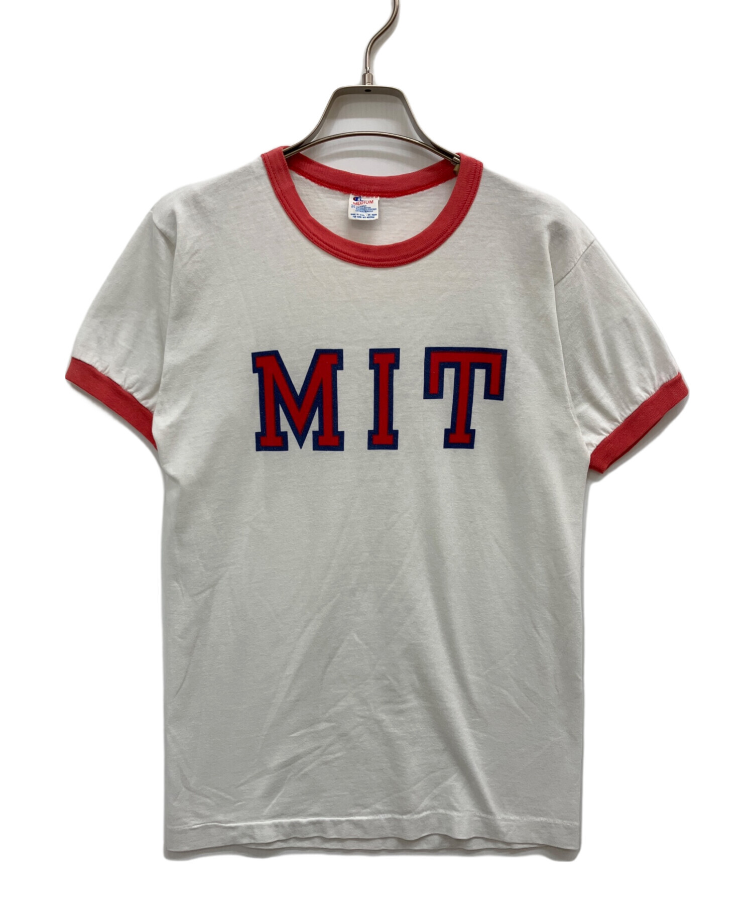 88s Champion vintage shirt ミリタリー リンガー 中古・古着通販】Champion (チャンピオン) リンガーTシャツ ホワイト