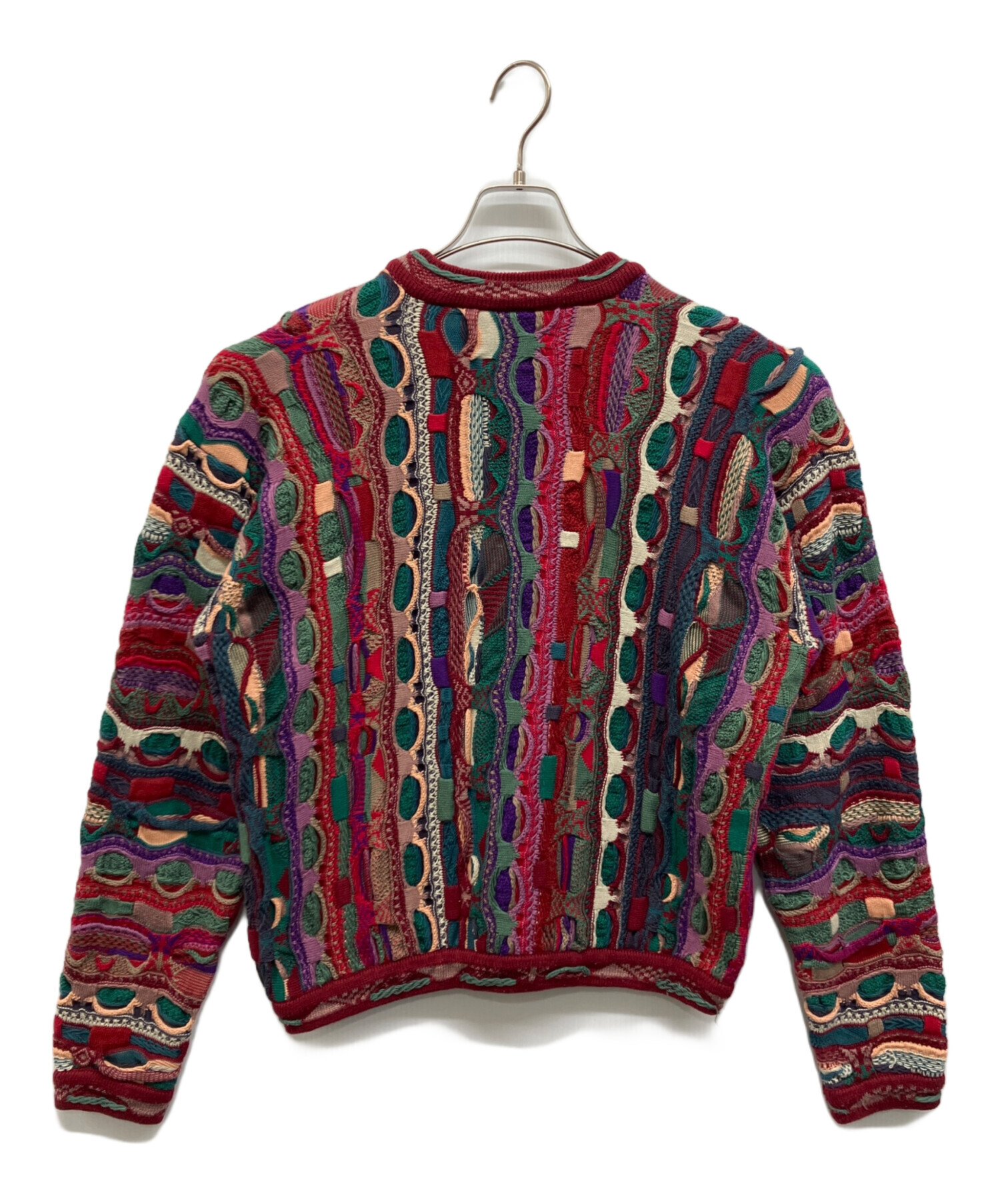 タグ付未使用　けどちょい訳あり　COOGI クージー 3D ニット スウェット 中古・古着通販】COOGI (クージー) 3Dニット ブラウン サイズ:SS