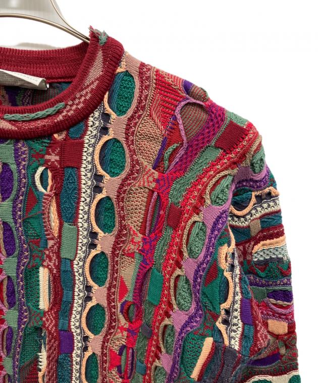 中古・古着通販】COOGI (クージー) 3Dニット ブラウン サイズ:SS