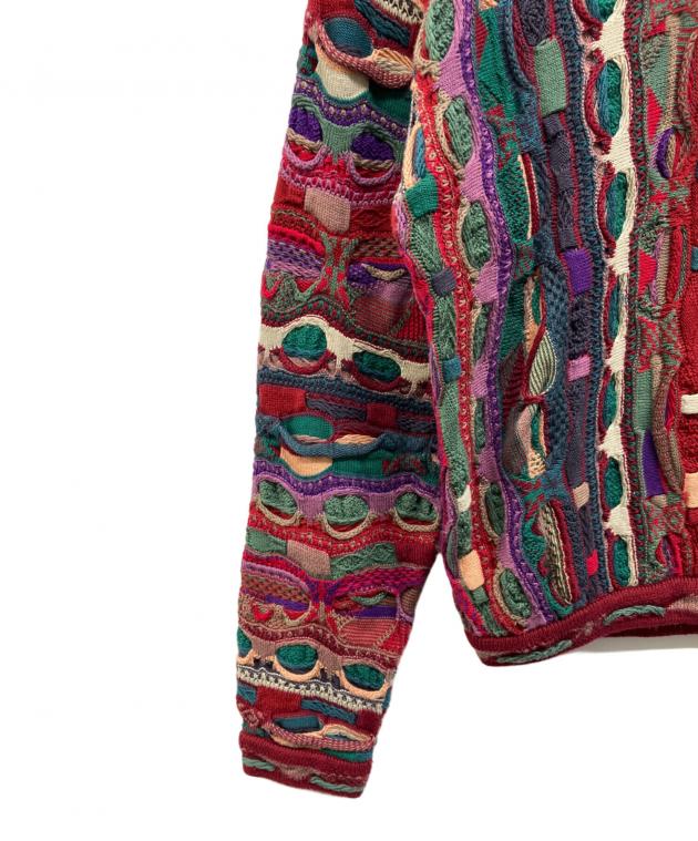 中古・古着通販】COOGI (クージー) 3Dニット ブラウン サイズ:SS