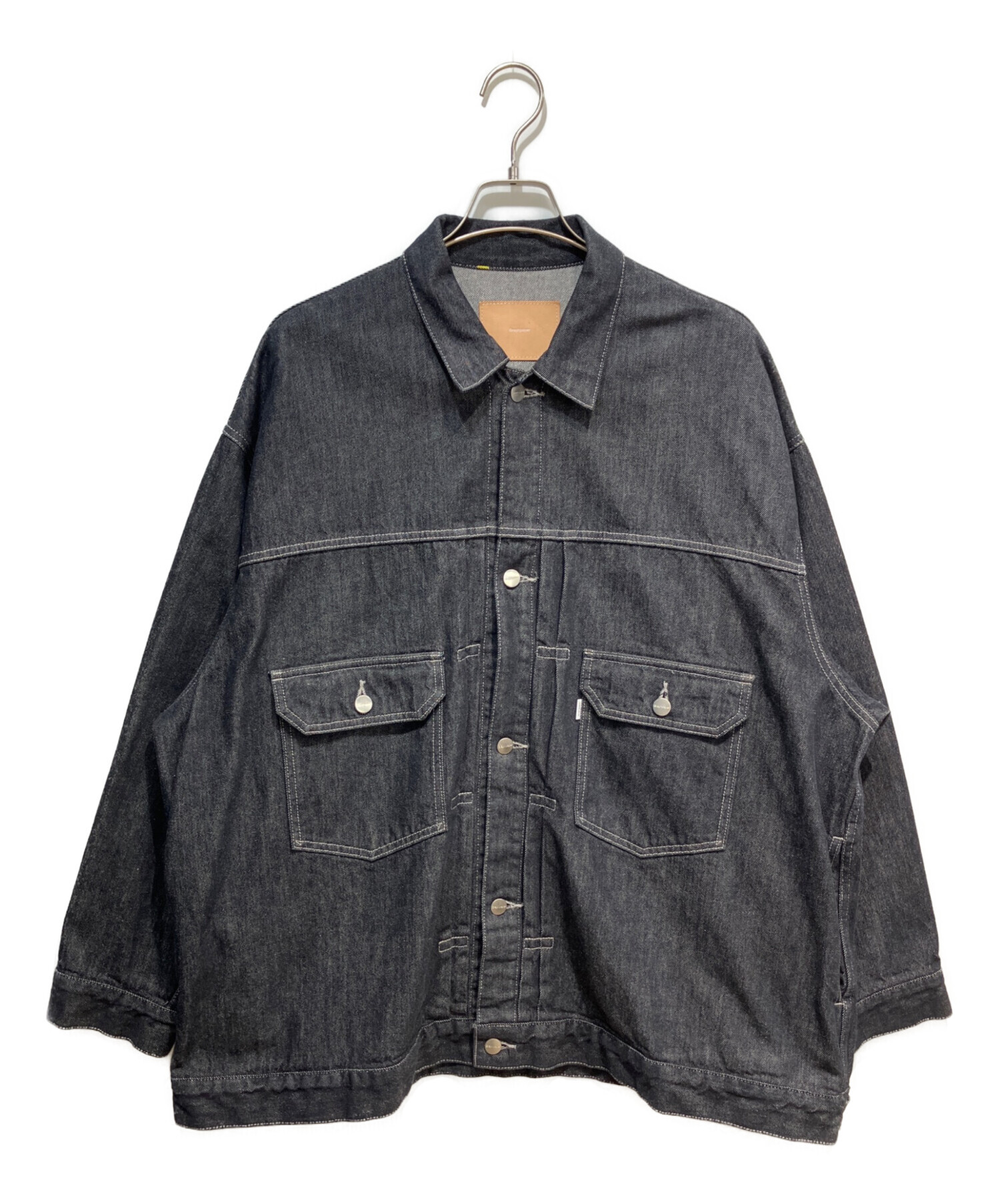 中古・古着通販】Graphpaper (グラフペーパー) Colorfast Denim Jacket 中古・古着通販】Graphpaper (グラフペーパー) Colorfast Denim Jacket