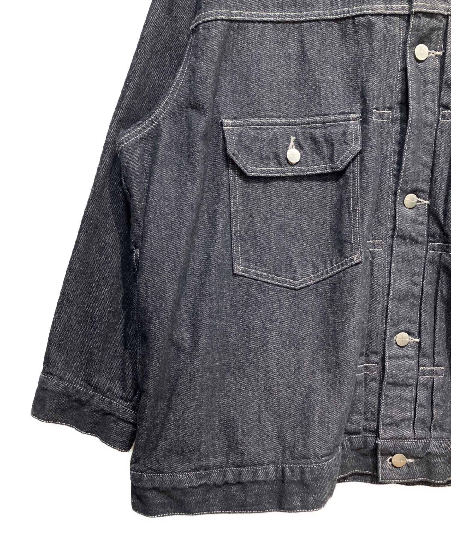 Graphpaper Colorfast Denim Jacketサイズ2 中古・古着通販】Graphpaper (グラフペーパー) Colorfast Denim Jacket