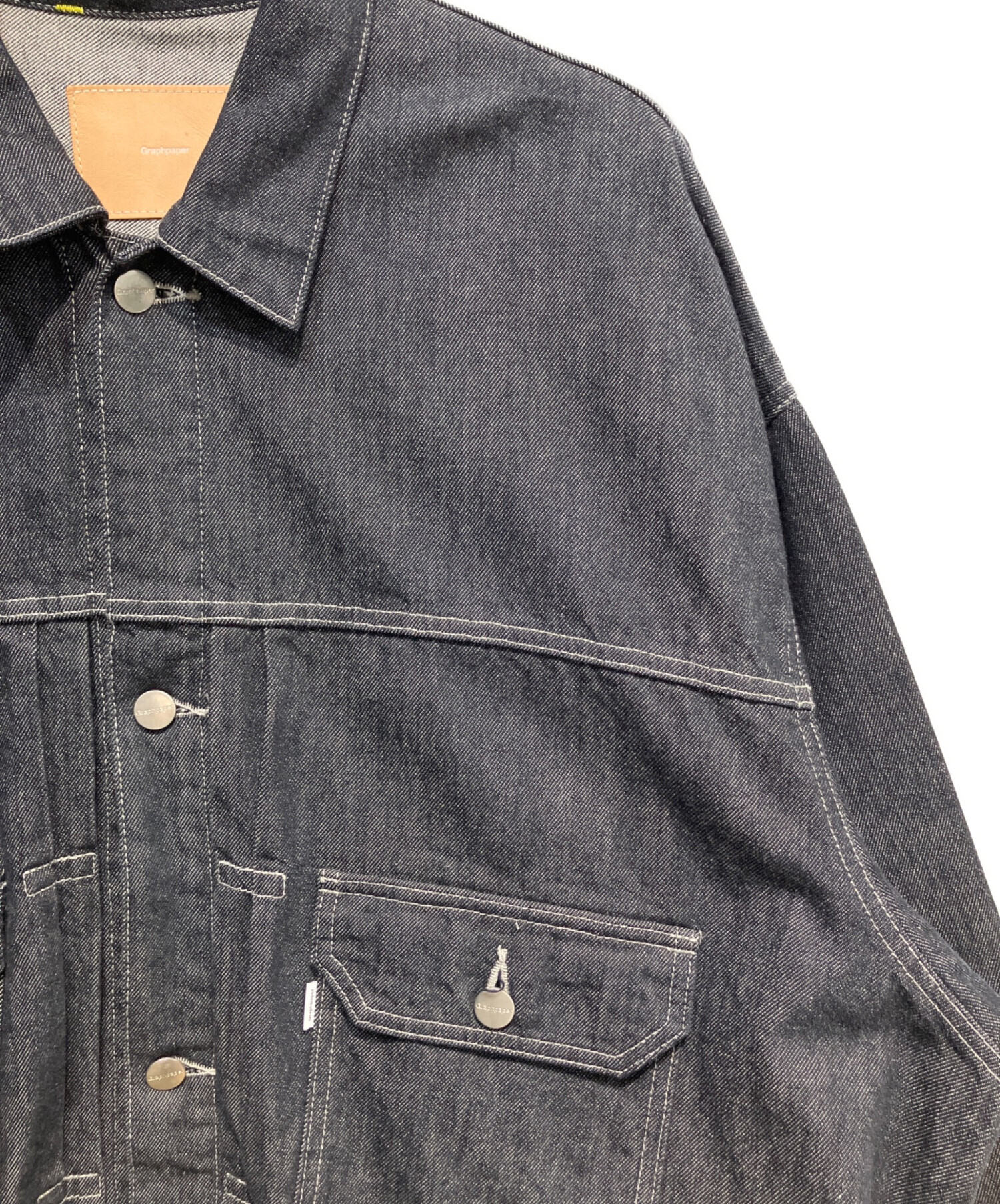 中古・古着通販】Graphpaper (グラフペーパー) Colorfast Denim Jacket
