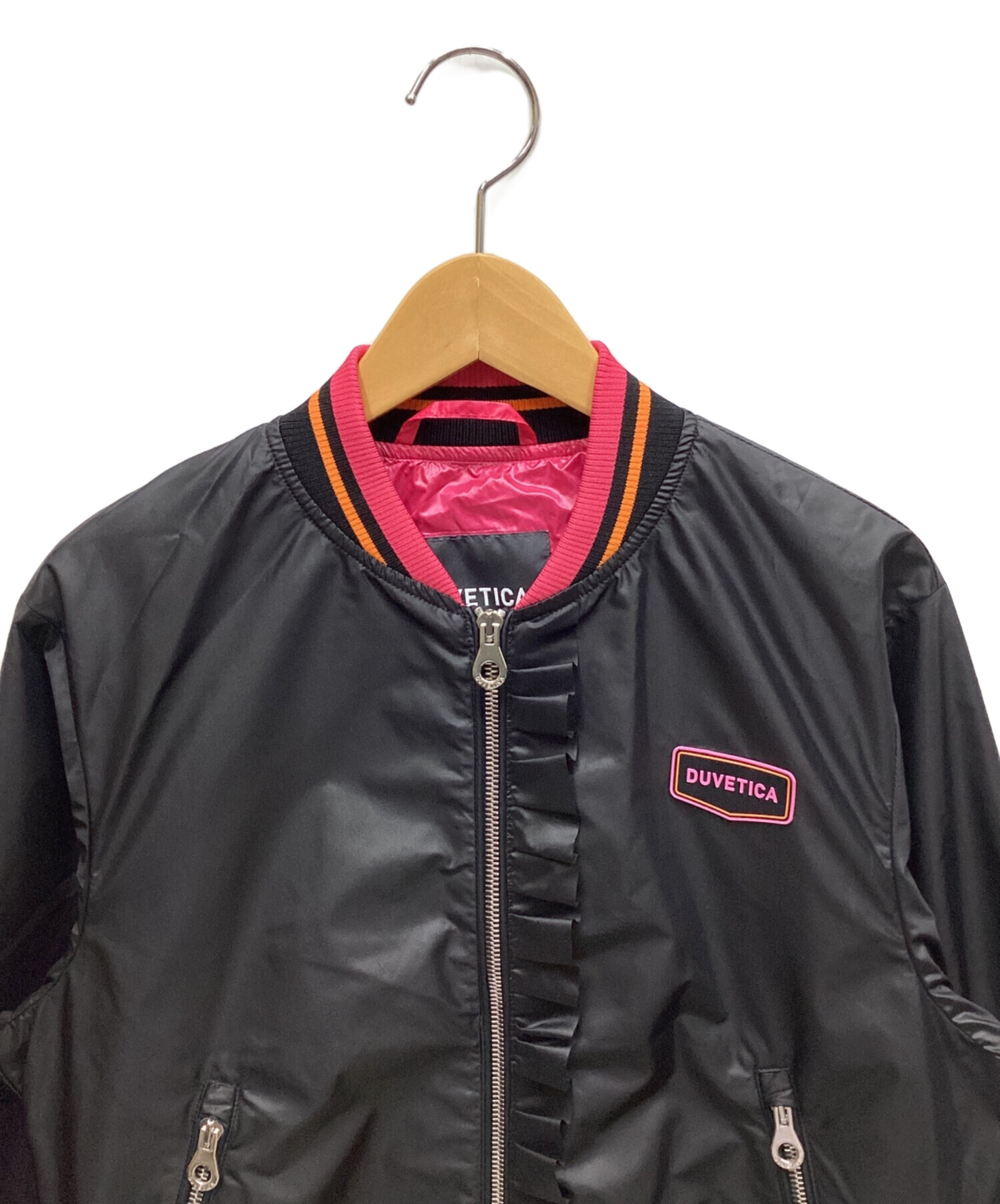 中古・古着通販】DUVETICA (デュベティカ) フリルブルゾンジップ 