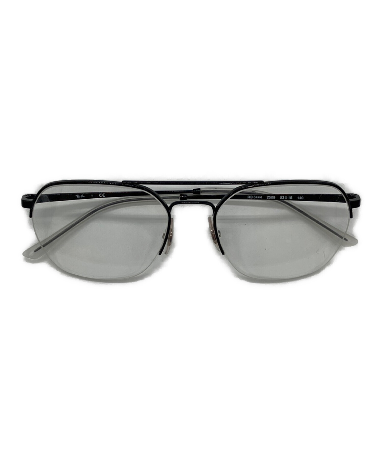 中古・古着通販】RAY-BAN (レイバン) 伊達眼鏡 RB6444 ブラック サイズ