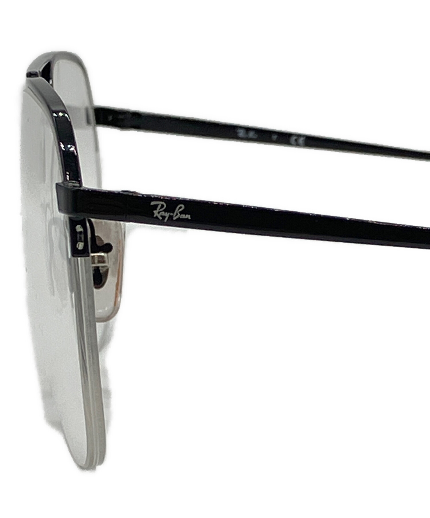 中古・古着通販】RAY-BAN (レイバン) 伊達眼鏡 RB6444 ブラック サイズ