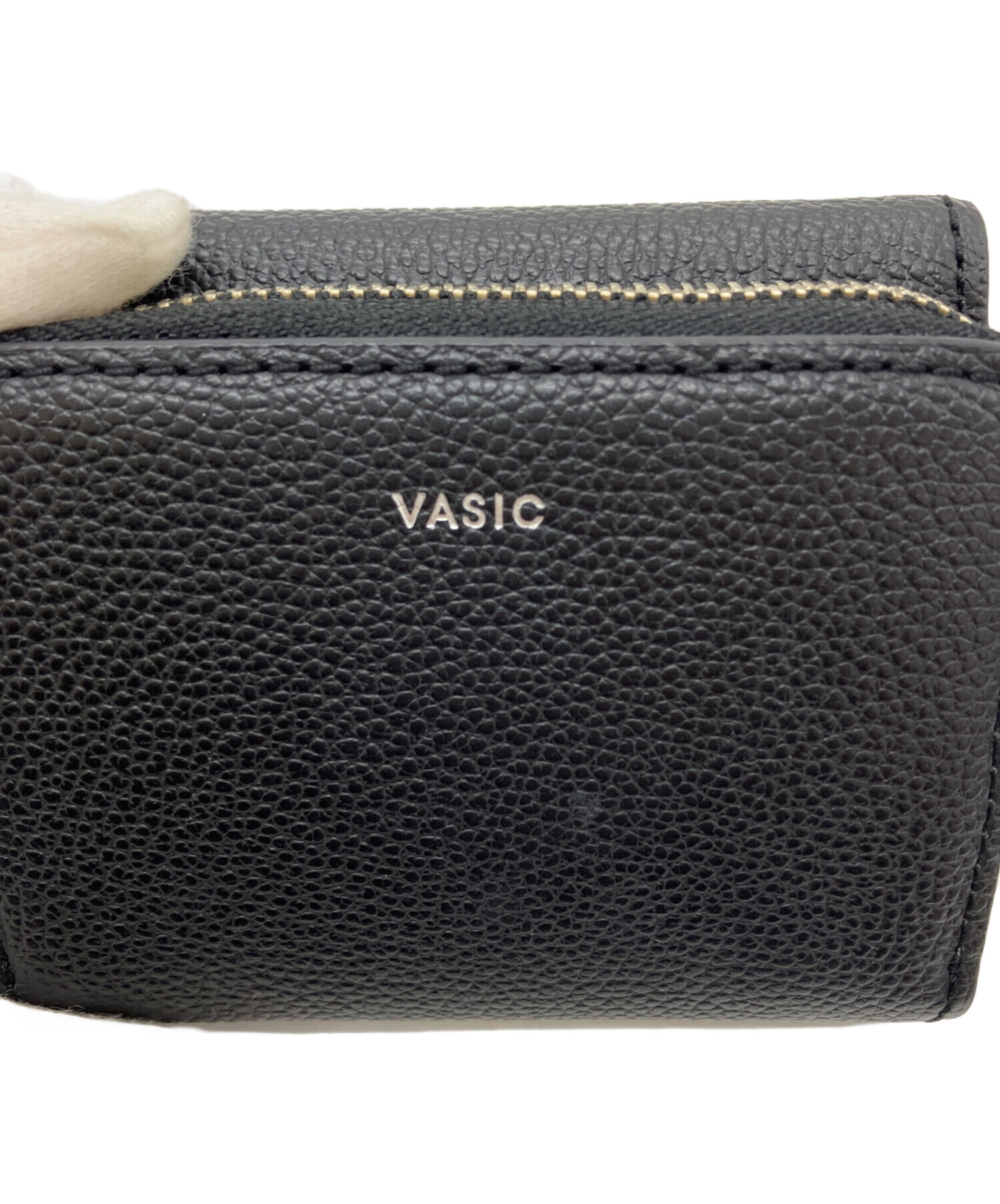 未使用級✨ヴァジックVASIC ROUND MINI MINI 三折り財布　黒 ROUND MINI, ブラック– VASIC ヴァジック日本公式サイト