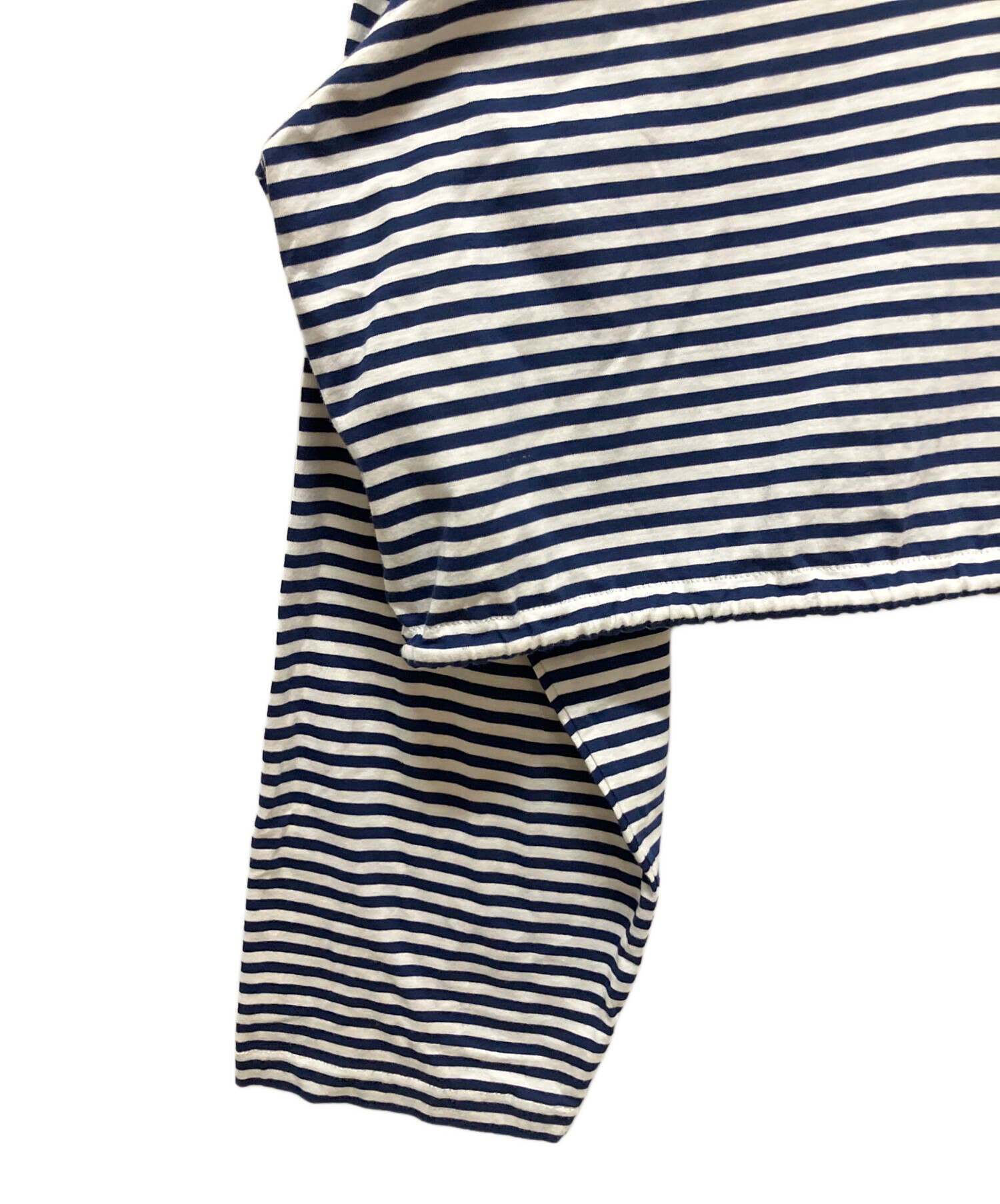 中古・古着通販】PRADA (プラダ) 24SS 長袖 ストライプ ジャージー T 