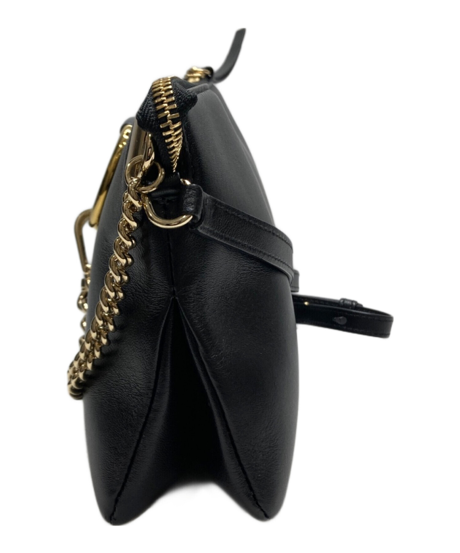 中古・古着通販】Chloe (クロエ) FAYE SMALL ZIPED ブラック サイズ