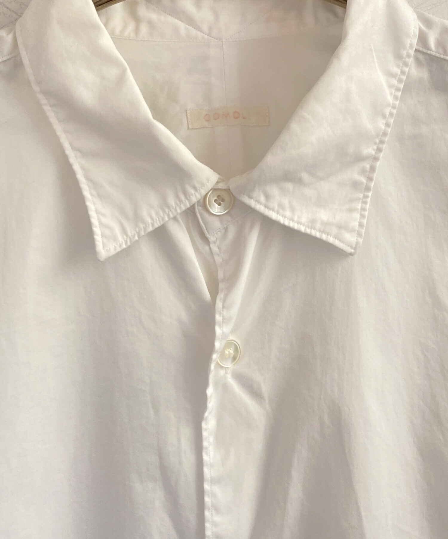 中古・古着通販】COMOLI (コモリ) 22AW ツイルコモリシャツ ホワイト 