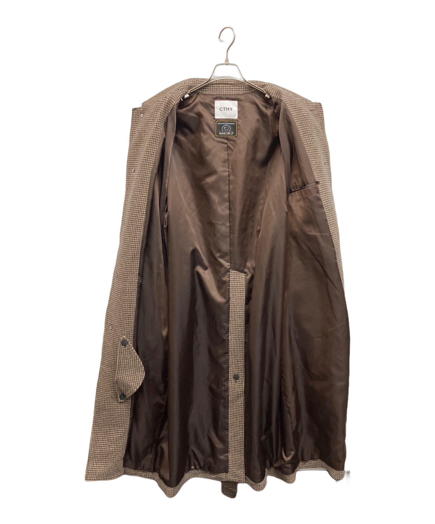 中古・古着通販】CTHY (シティ) WOOL SOUTAIN COLLAR COAT ウール