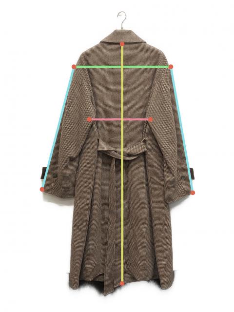 中古・古着通販】CTHY (シティ) WOOL SOUTAIN COLLAR COAT ウール