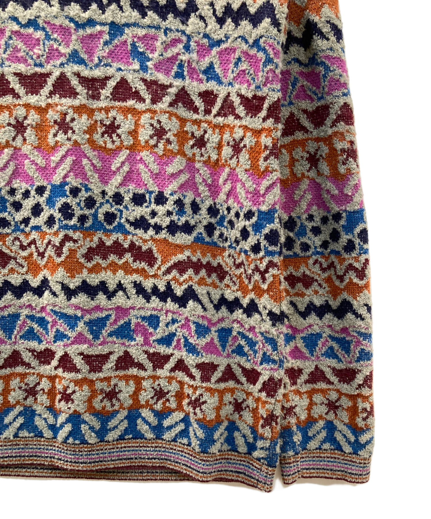 中古・古着通販】MISSONI SPORTS (ミッソーニスポーツ) 総柄ニット