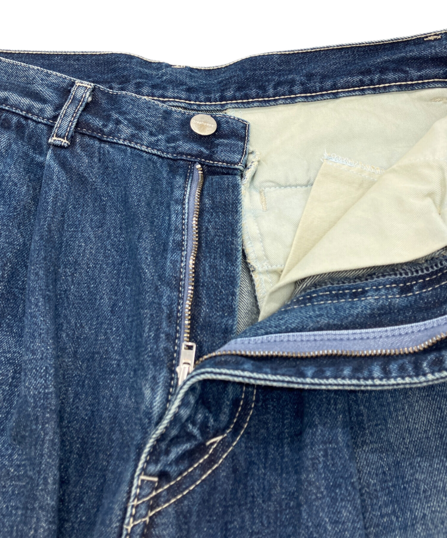 中古・古着通販】Graphpaper (グラフペーパー) Selvage Denim Two Tuck