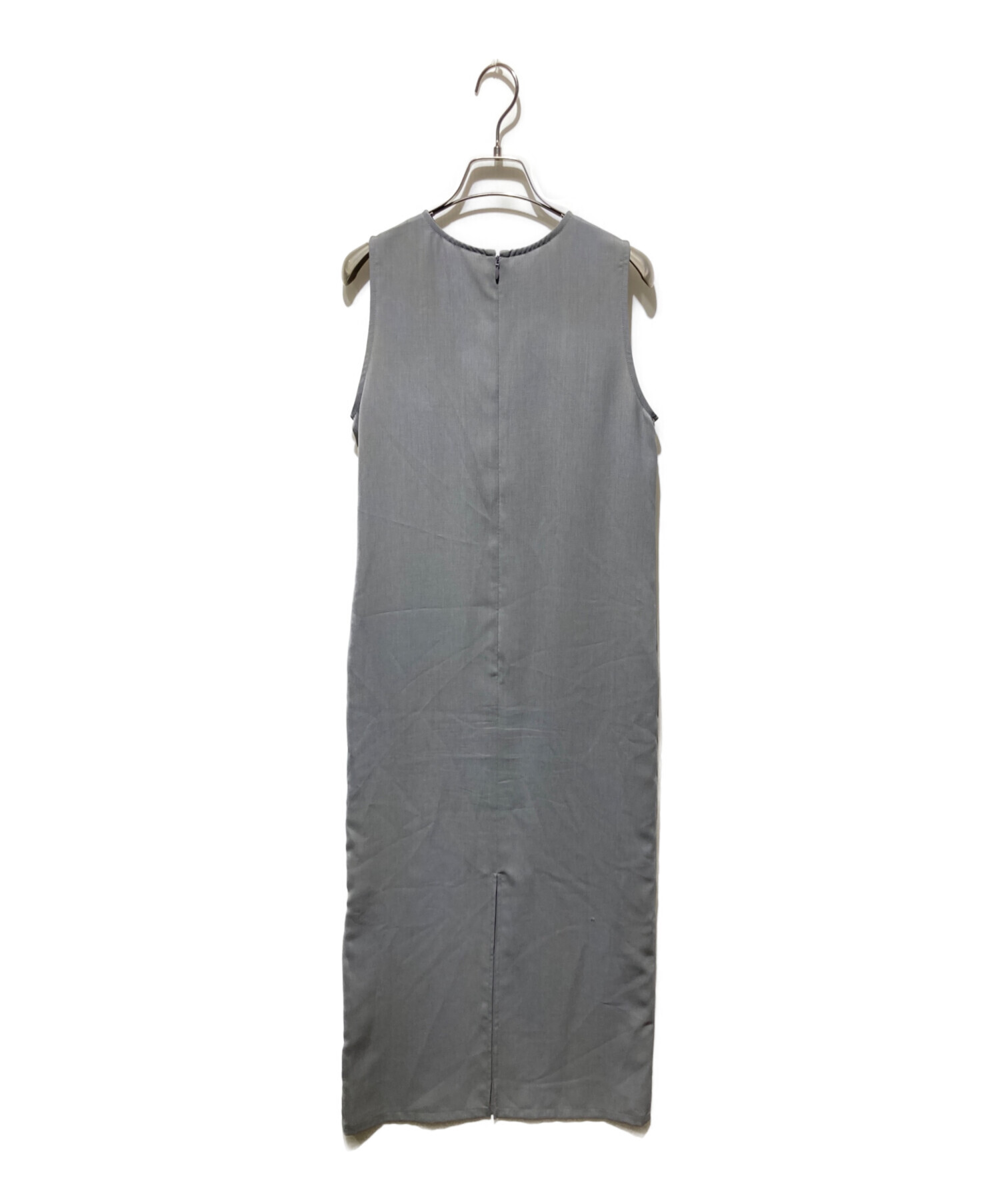 中古・古着通販】AMERI (アメリ) ノースリーブワンピース グレー 中古・古着通販】AMERI (アメリ) ノースリーブワンピース グレー