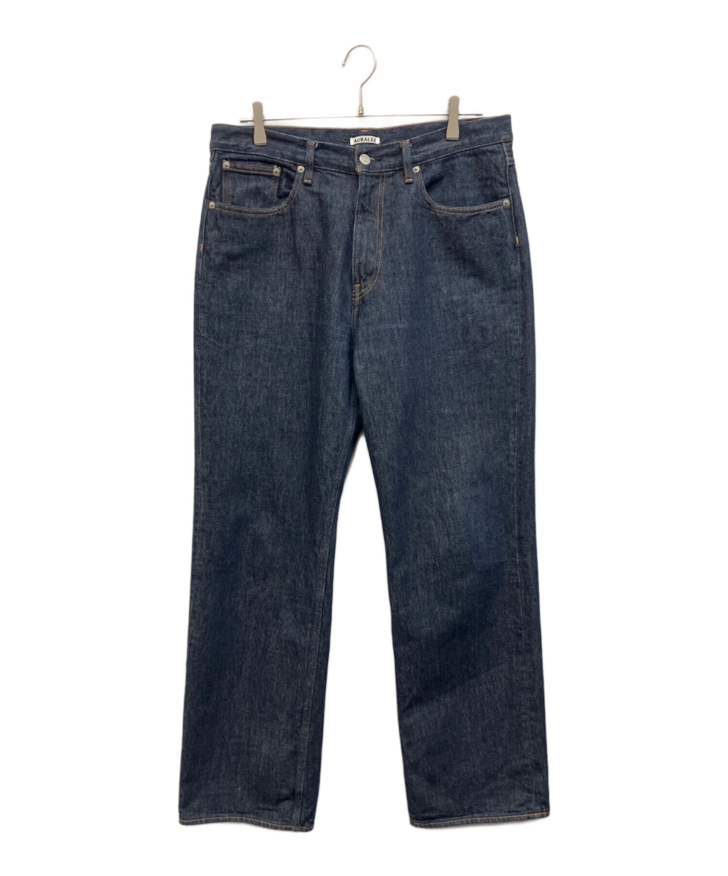 【中古】オーラリー AURALEE AOOP01DM HARD TWIST DENIM 5P PANTS デニムパンツ ジーンズ インディゴ 30 メンズ 中古・古着通販】AURALEE (オーラリー) HARD TWIST DENIM 5P PANTS