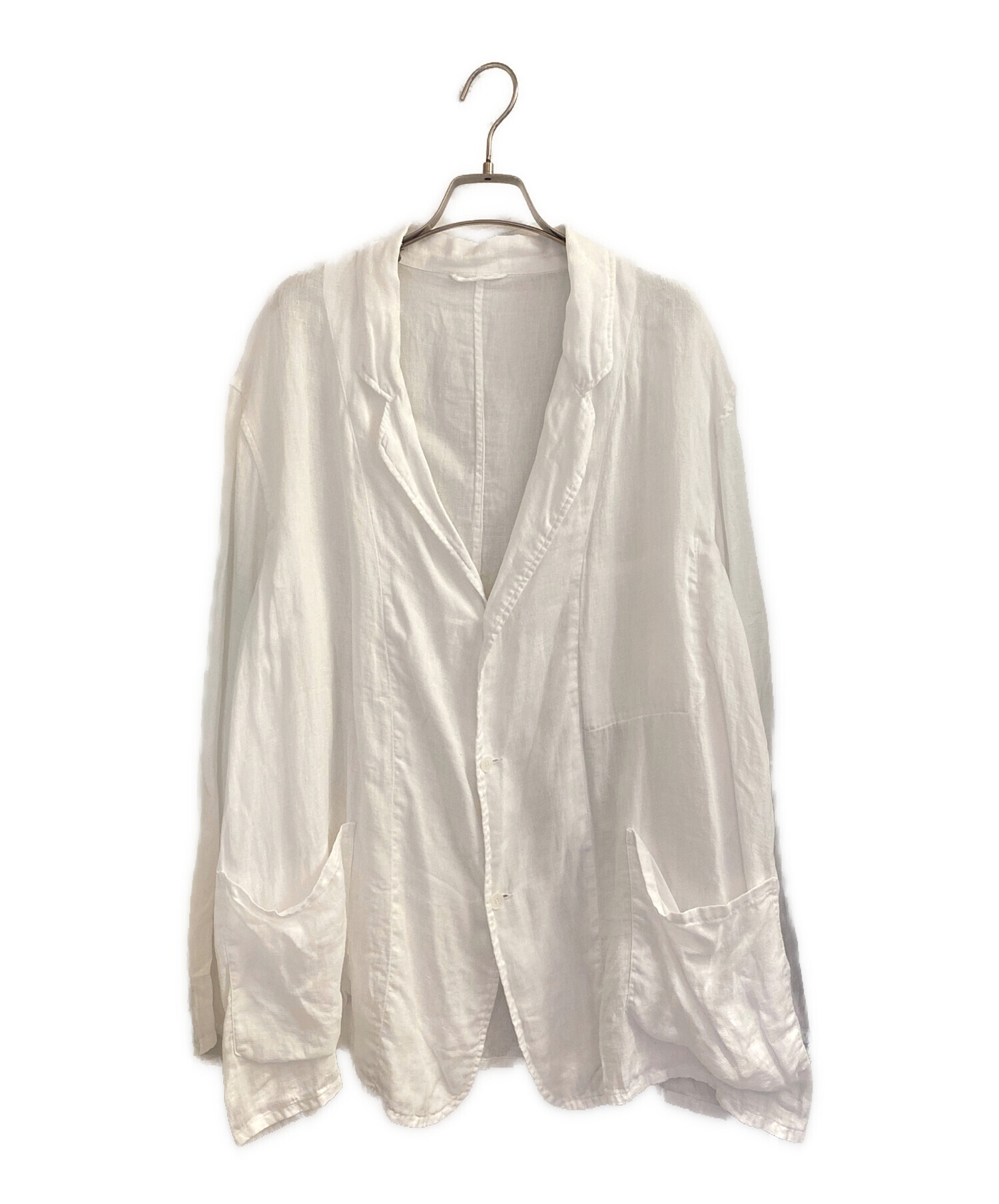 COMOLI（コモリ） リネンWクロス ジャケット