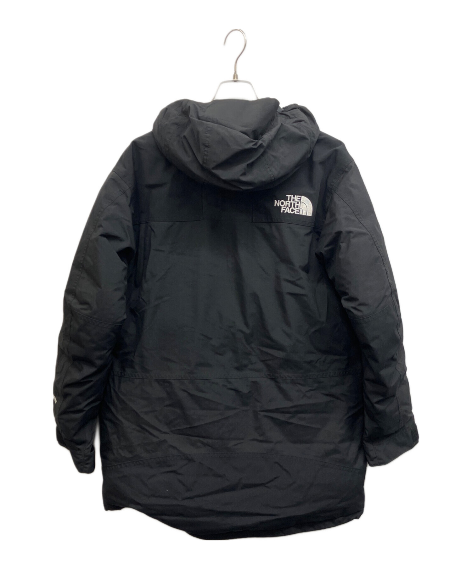 ノースフェイス ダウンジャケット コート フード 古着 2XL 黒 12886 中古・古着通販】THE NORTH FACE (ザ ノース フェイス) マウンテン