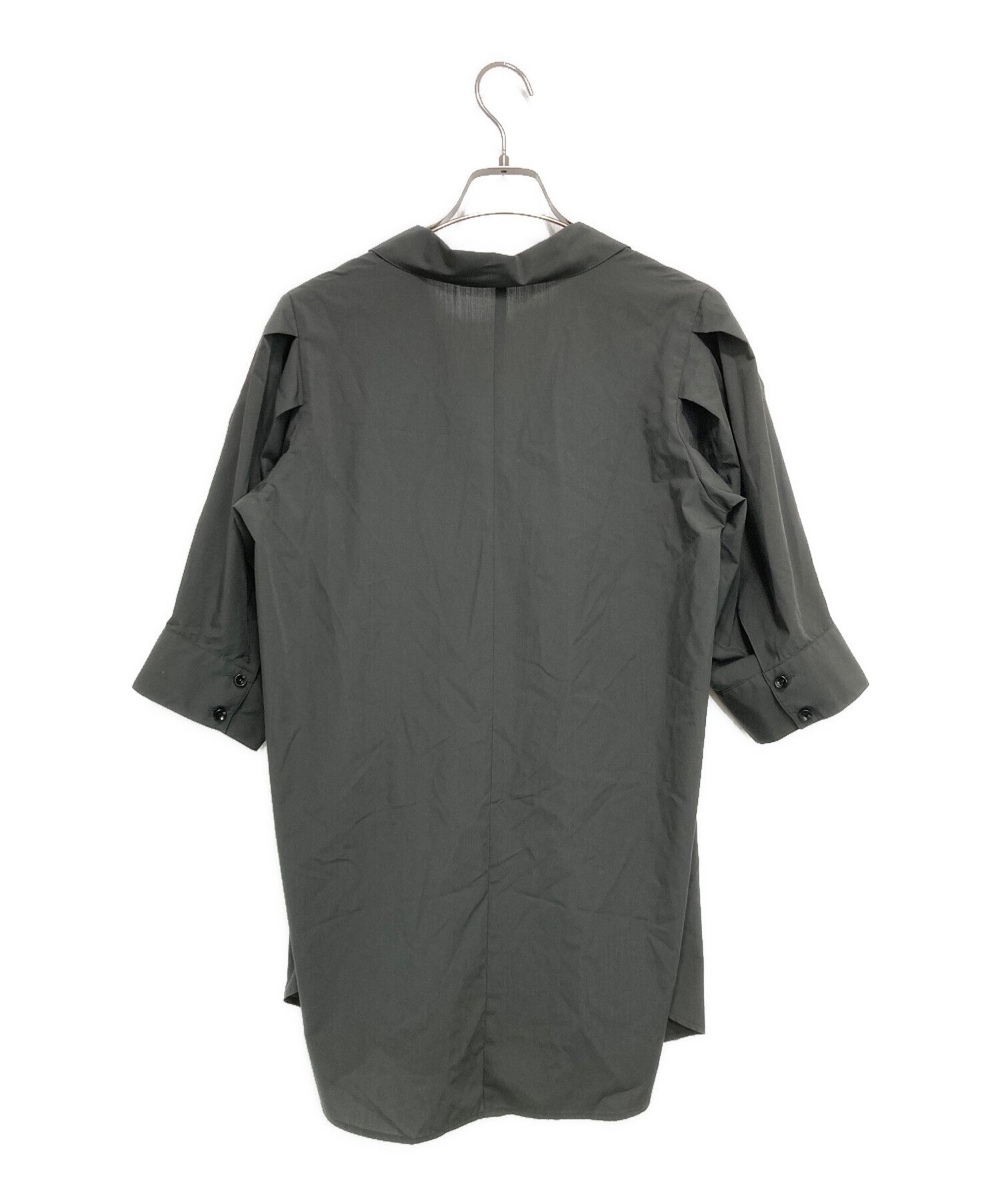 中古・古着通販】RIM.ARK (リムアーク) Quaker collar blouse グレー