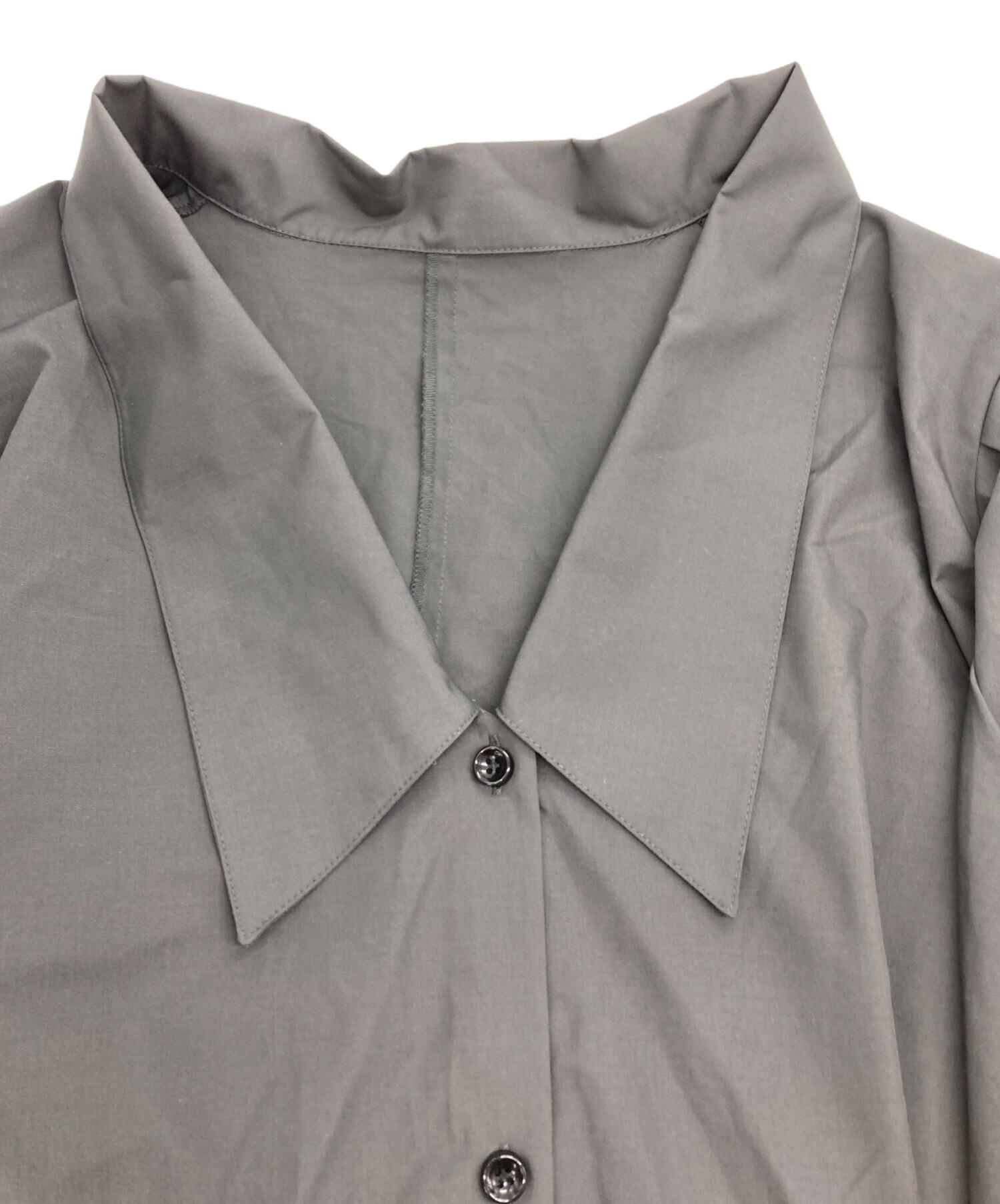 中古・古着通販】RIM.ARK (リムアーク) Quaker collar blouse グレー