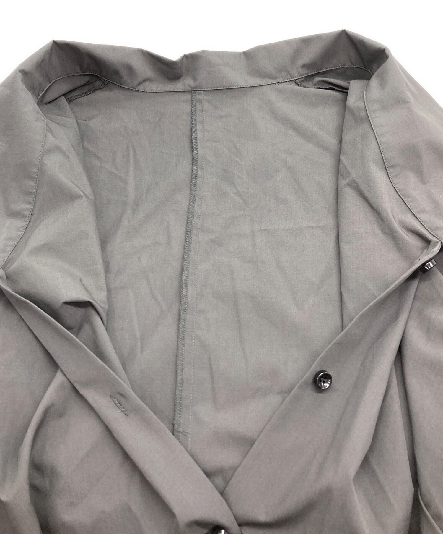 中古・古着通販】RIM.ARK (リムアーク) Quaker collar blouse グレー