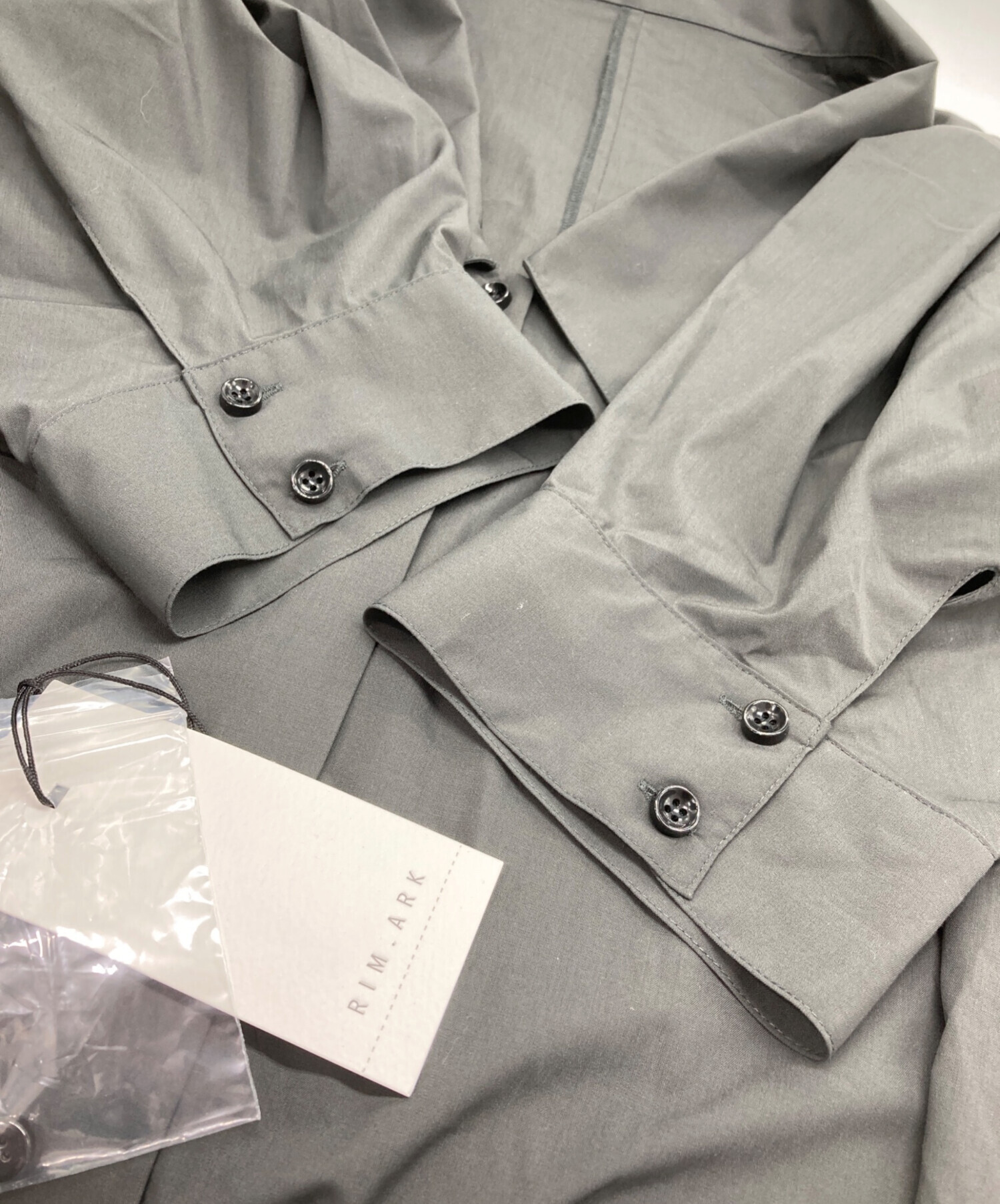 中古・古着通販】RIM.ARK (リムアーク) Quaker collar blouse グレー