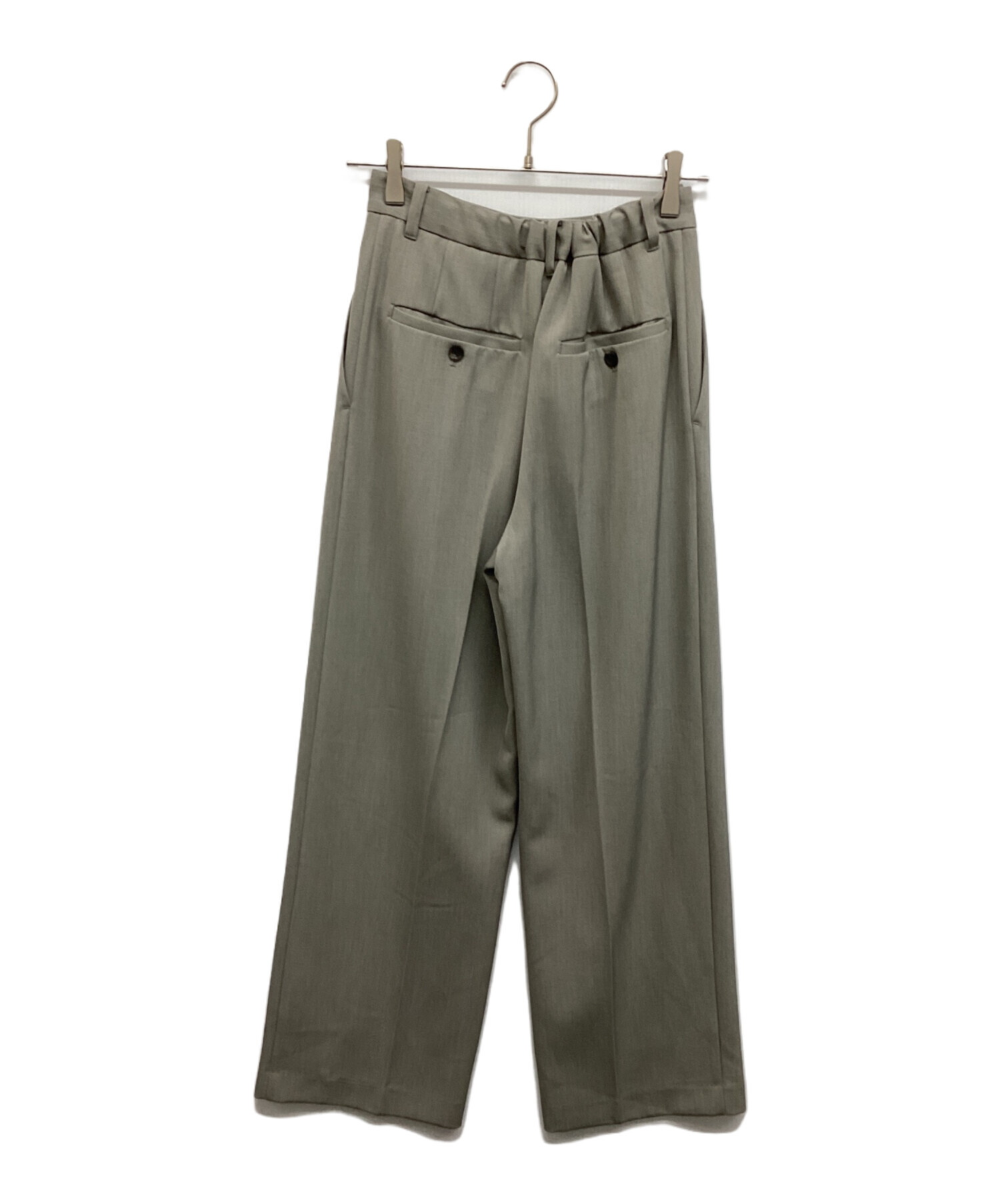 中古・古着通販】CLANE (クラネ) 2WAY TUCK STRAIGHT PANTS ツーウェイ