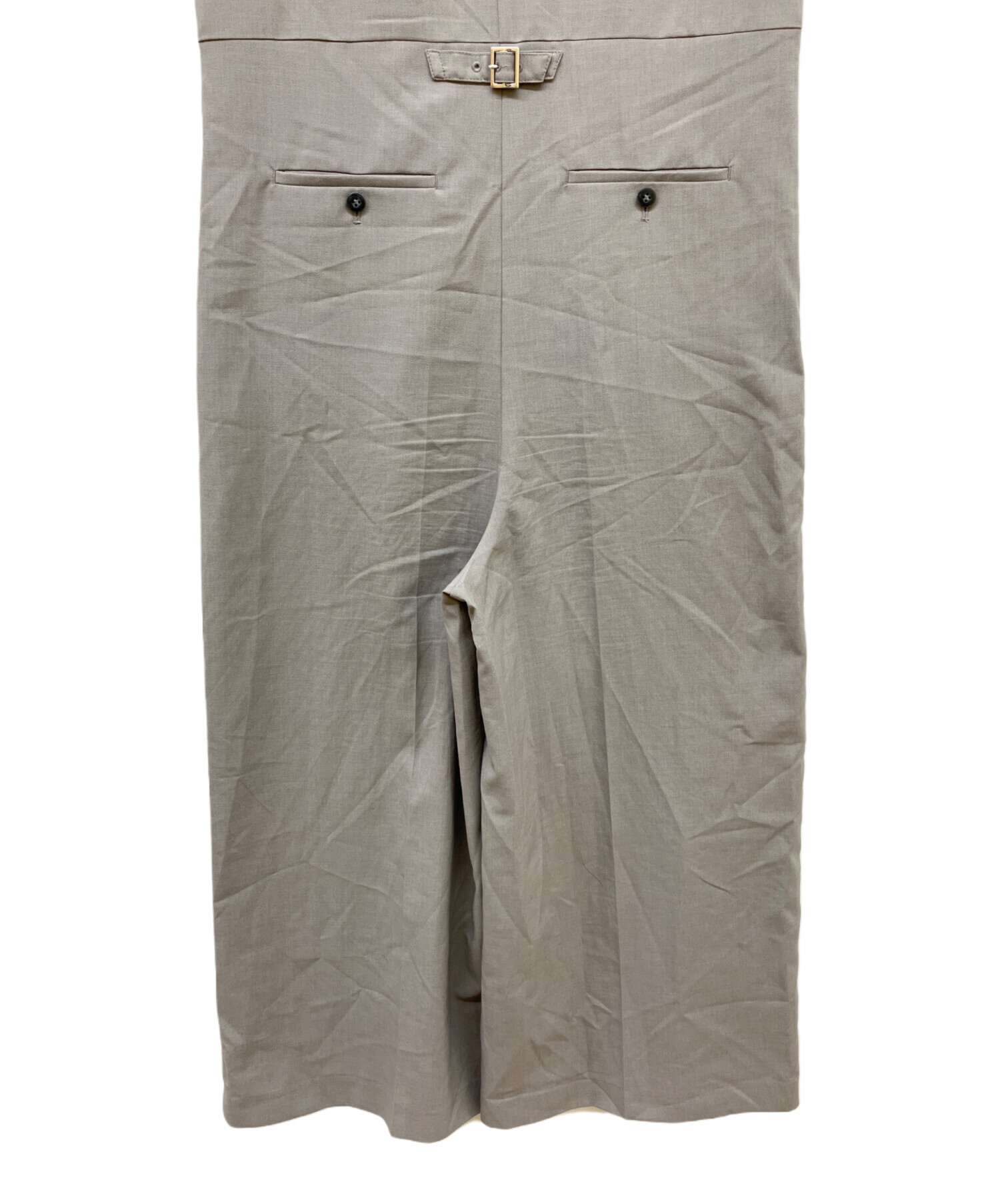 中古・古着通販】LOUNIE (ルーニー) フロントファスナーオールインワン