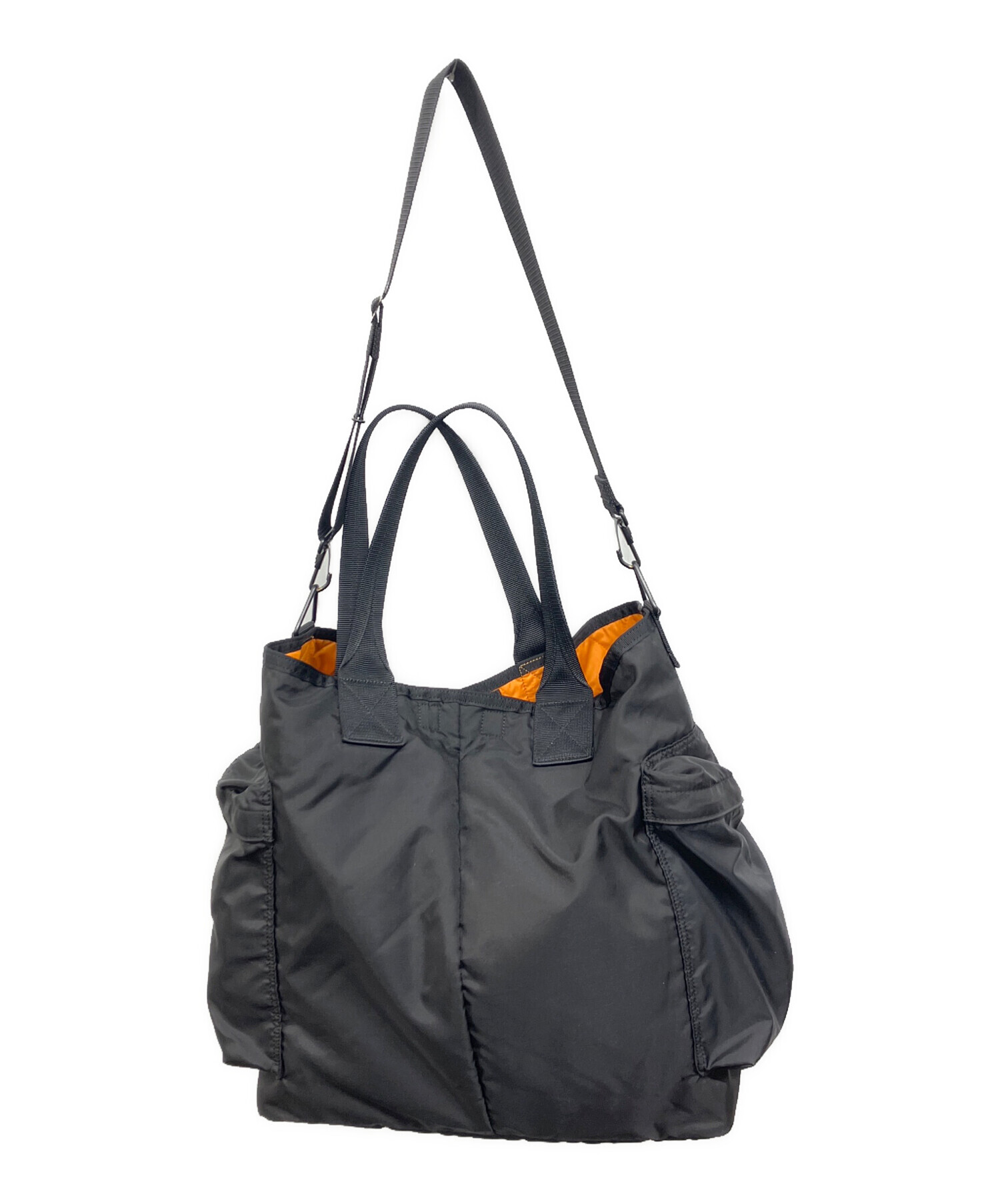 中古・古着通販】PORTER (ポーター) FORCE 2WAY TOTE BAG ブラック 