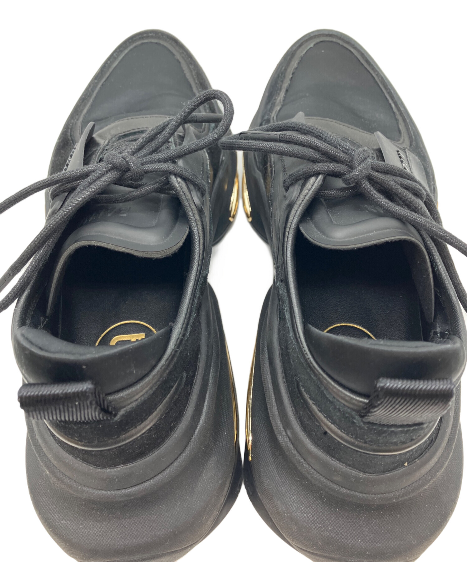中古・古着通販】BALMAIN (バルマン) スニーカー ブラック 中古・古着通販】BALMAIN (バルマン) スニーカー ブラック