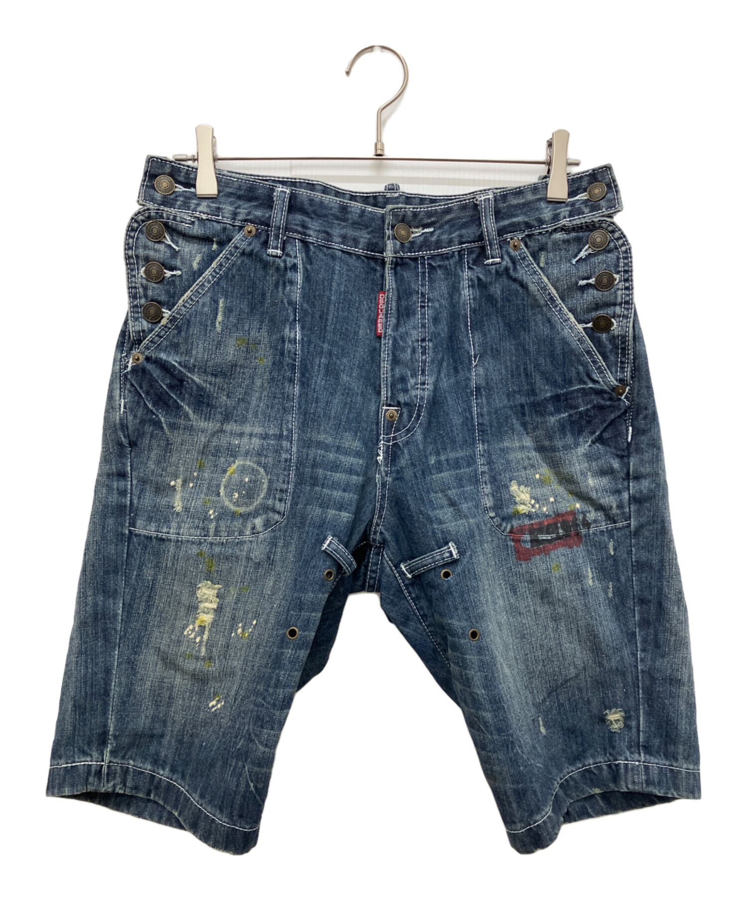 中古・古着通販】DSQUARED2 (ディースクエアード) ペイントデニム 