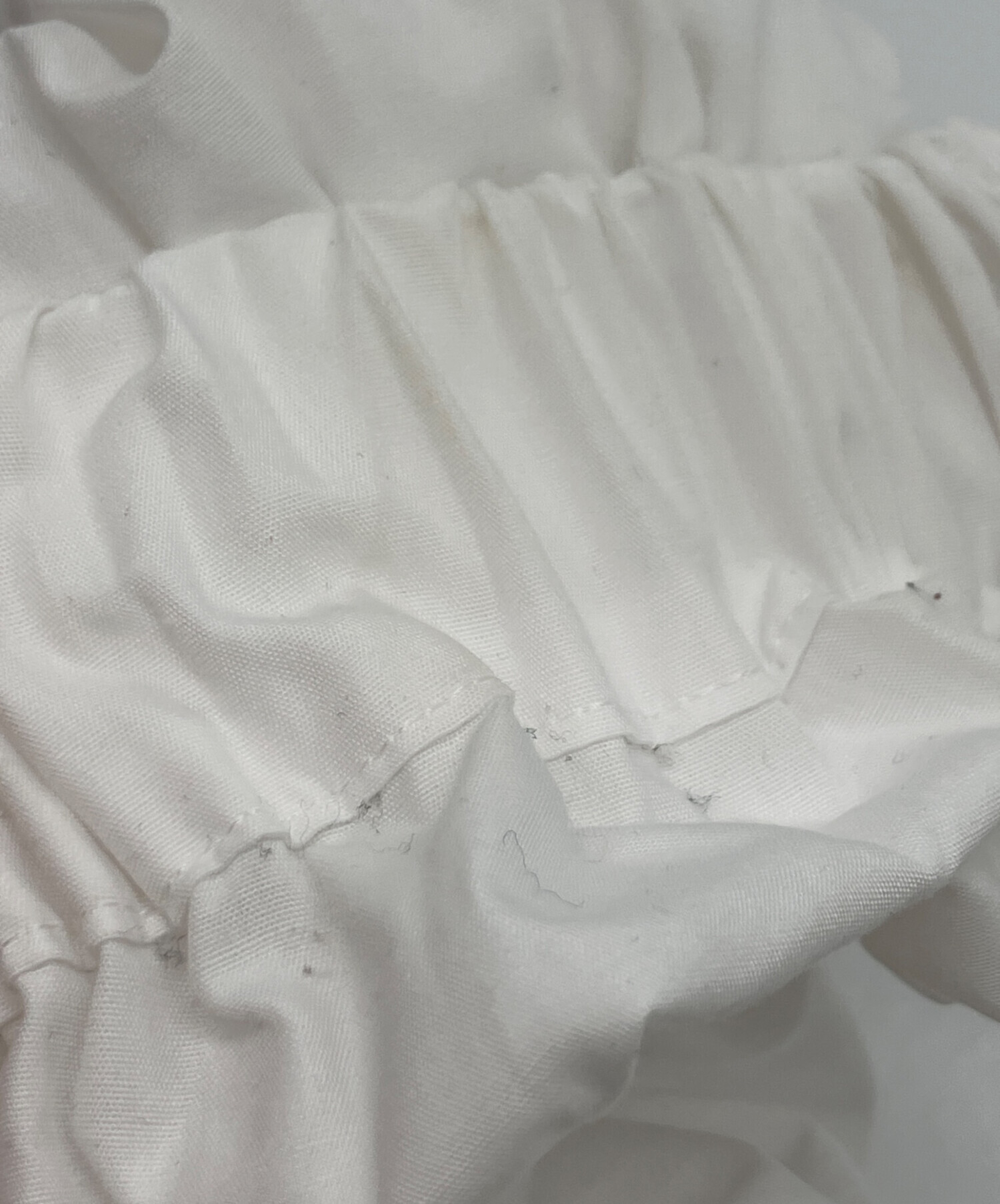 中古・古着通販】yori (ヨリ) ティアードロングブラウス ホワイト