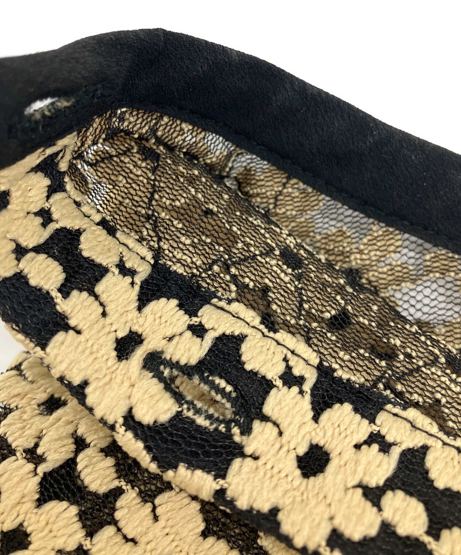 中古・古着通販】CLANE (クラネ) 3Dフラワーレースカーディガン 