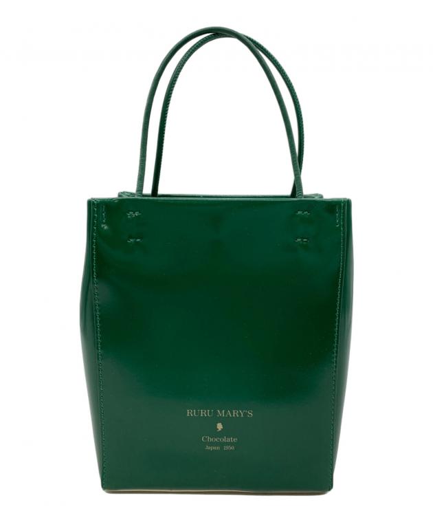 RURU MARY'S×BEAMS トートバッグ　グリーン【美品】 中古・古着通販】BEAMS (ビームス) RURU MARY'S (ルルメリー