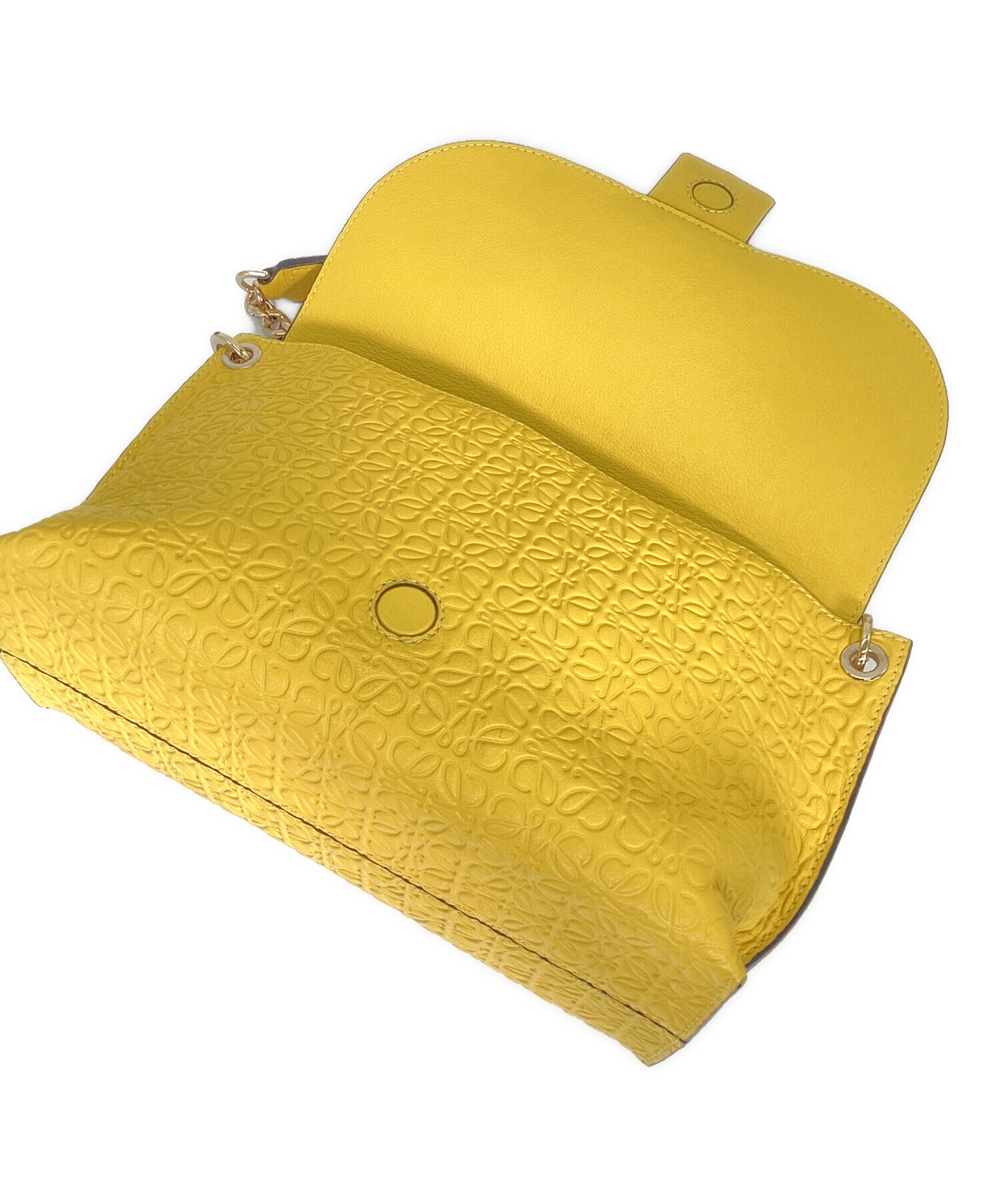 中古・古着通販】LOEWE (ロエベ) AVENUE BAG イエロー｜ブランド・古着 