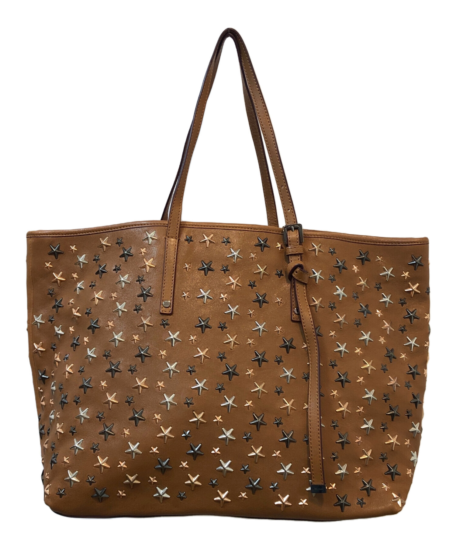 【中古】 夢に挑む 中古・古着通販】JIMMY CHOO (ジミーチュウ) SASHA M トートバッグ