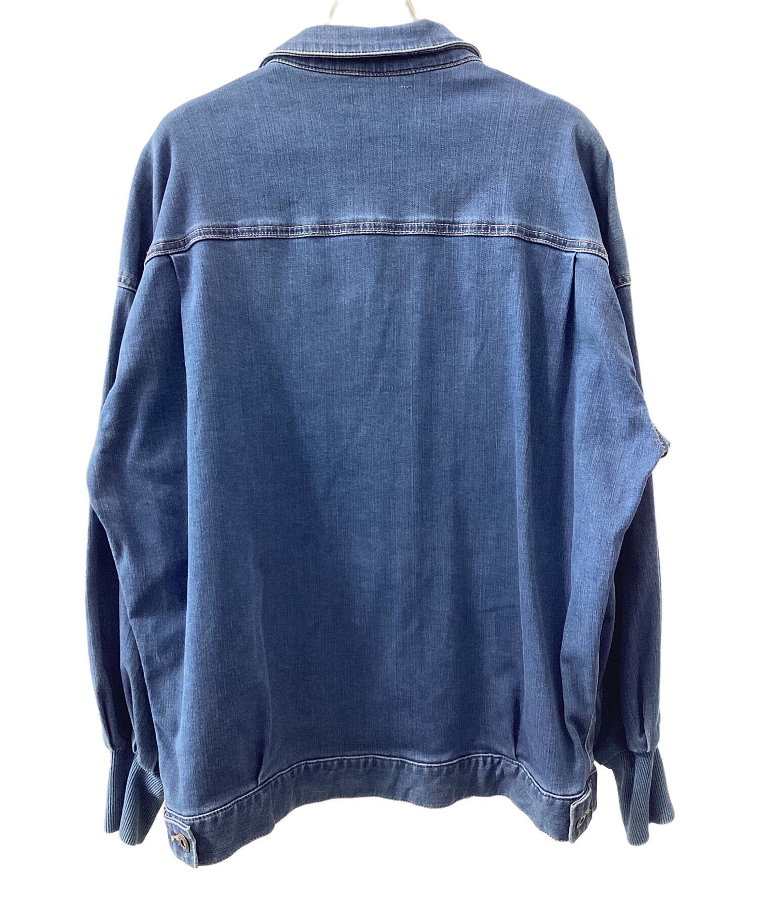 中古・古着通販】BEARDSLEY (ビアズリー) 袖パフGジャン インディゴ