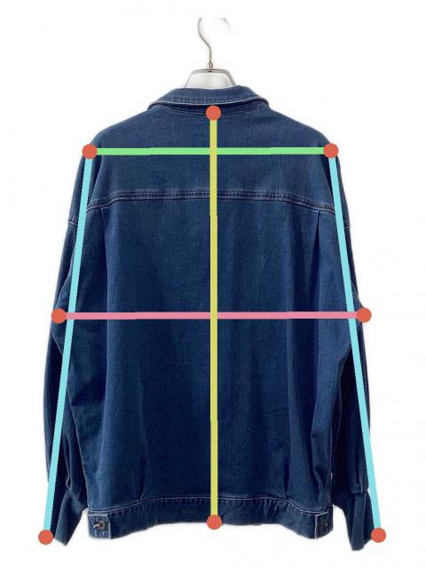 中古・古着通販】BEARDSLEY (ビアズリー) 袖パフGジャン インディゴ