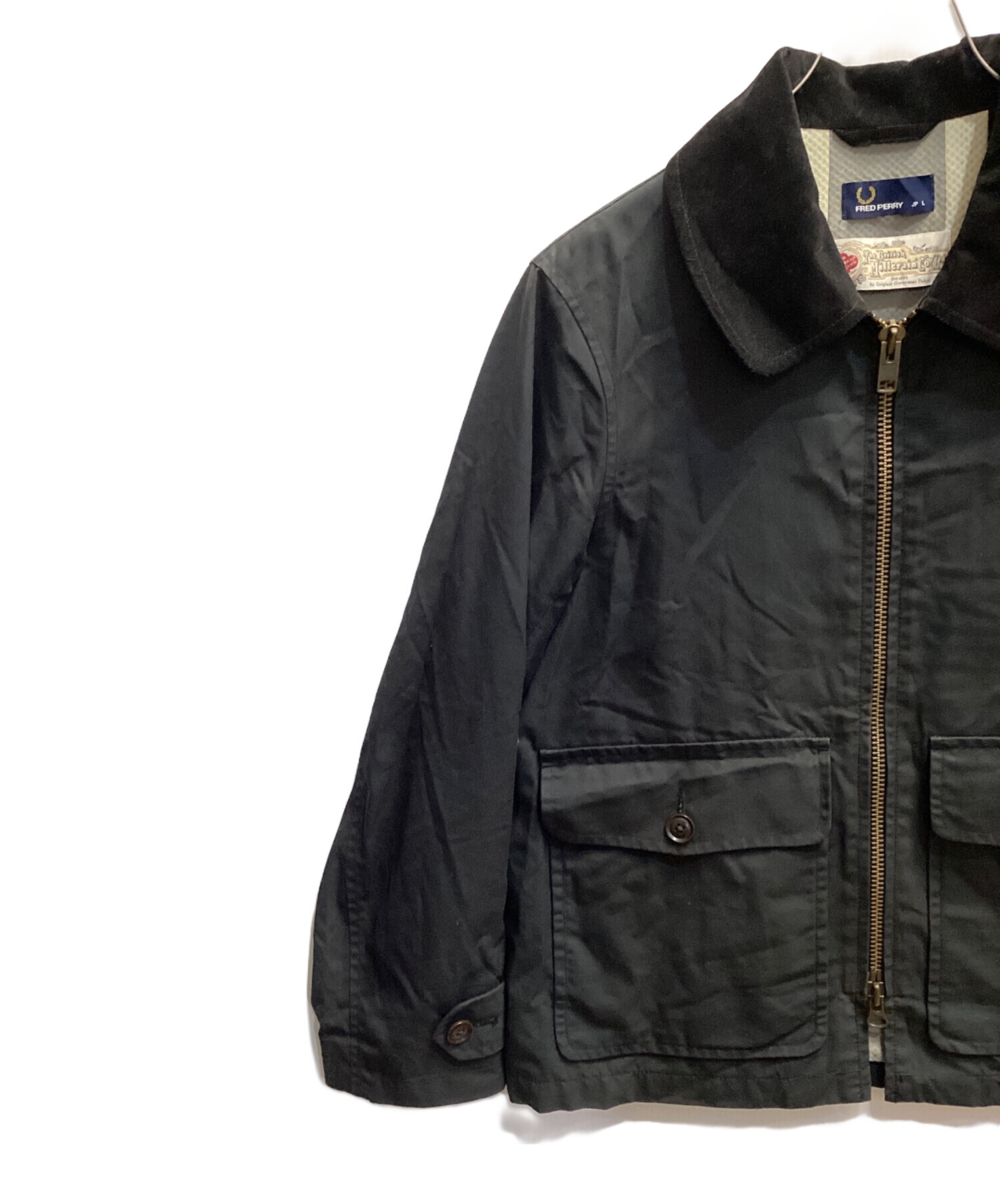 フレッドペリー×ミラレイン　オイルドジャケット FRED PERRY フレッドペリー × ブリティッシュミラレーン The British