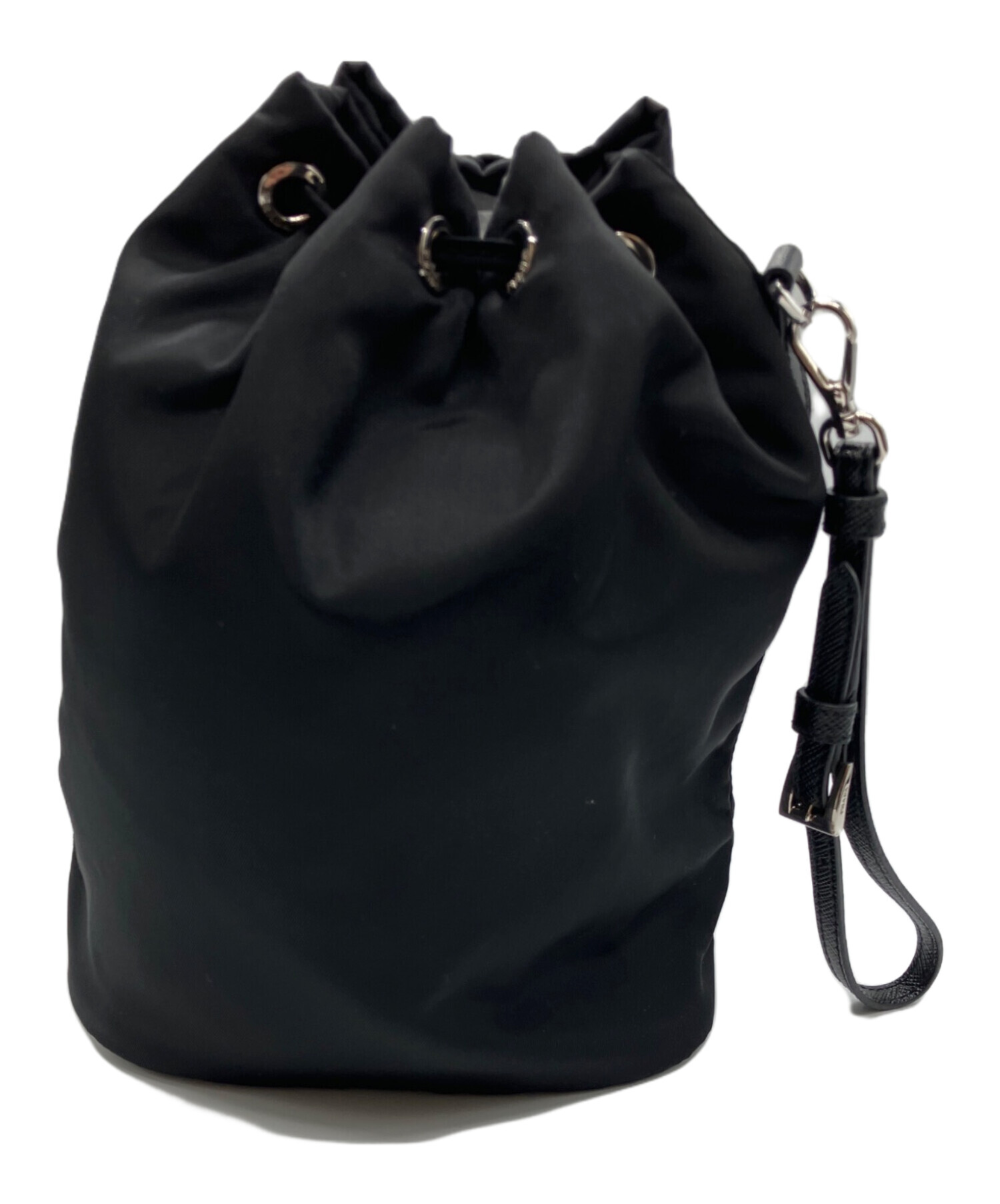 中古・古着通販】PRADA (プラダ) Re-Nylon ポーチ ブラック｜ブランド